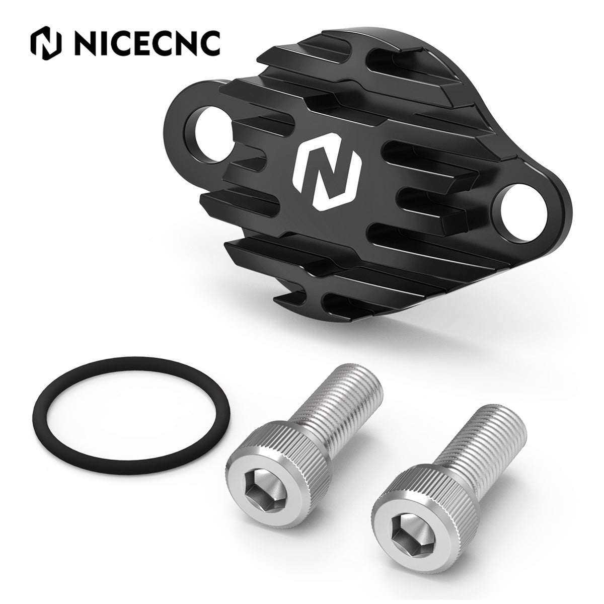 ATV Parking Brake Caliper Block Off Cover Plate For Honda TRX 450 R / ER 300EX 400EX