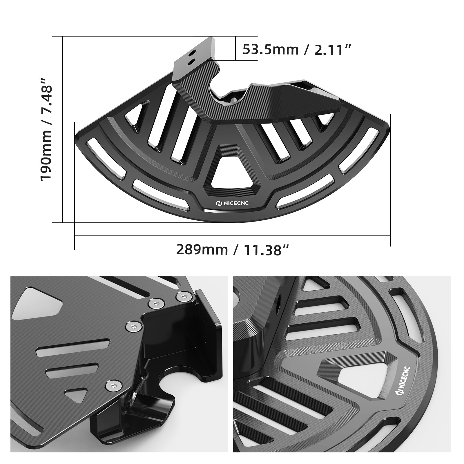 Front Brake Disc Cover Guard For Honda Africa Twin CRF 1100L 2020-2026