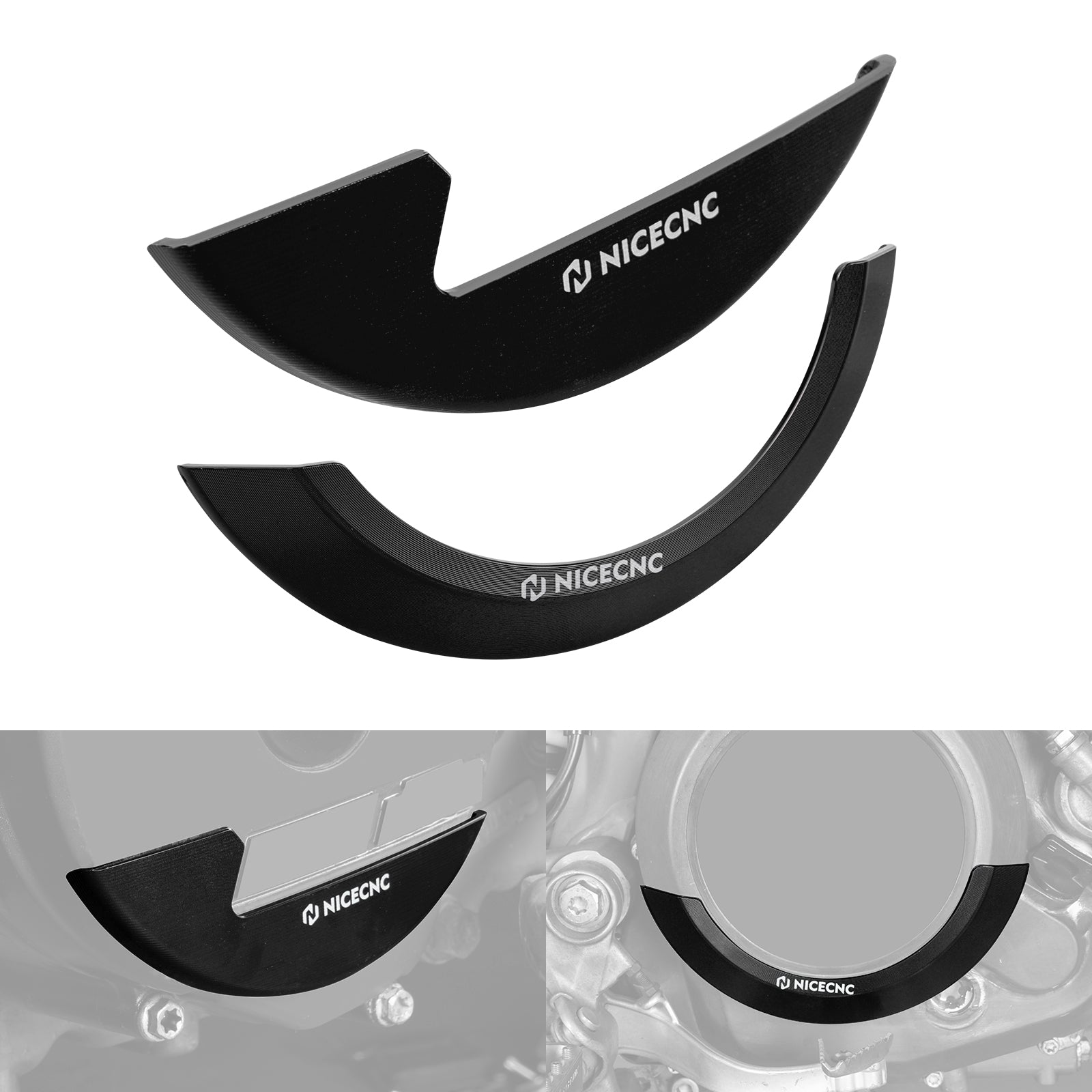 Engine Clutch Cover + Ignition Guard Kit For KTM 690 Enduro SMC R 2008-2025