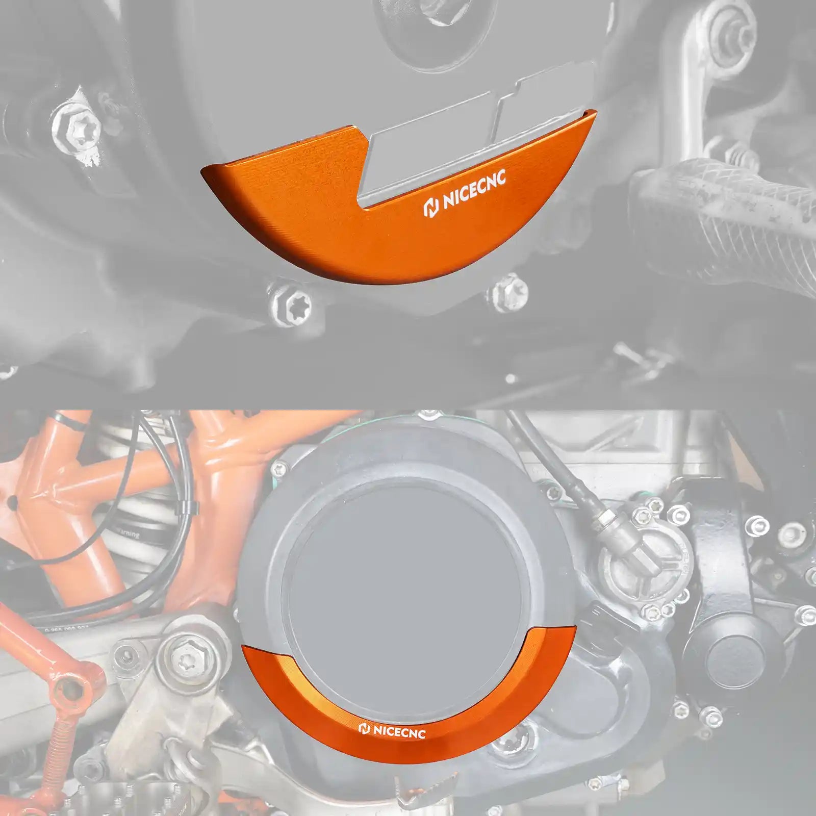 Engine Clutch Cover + Ignition Guard Kit For KTM 690 Enduro SMC R 2008-2025