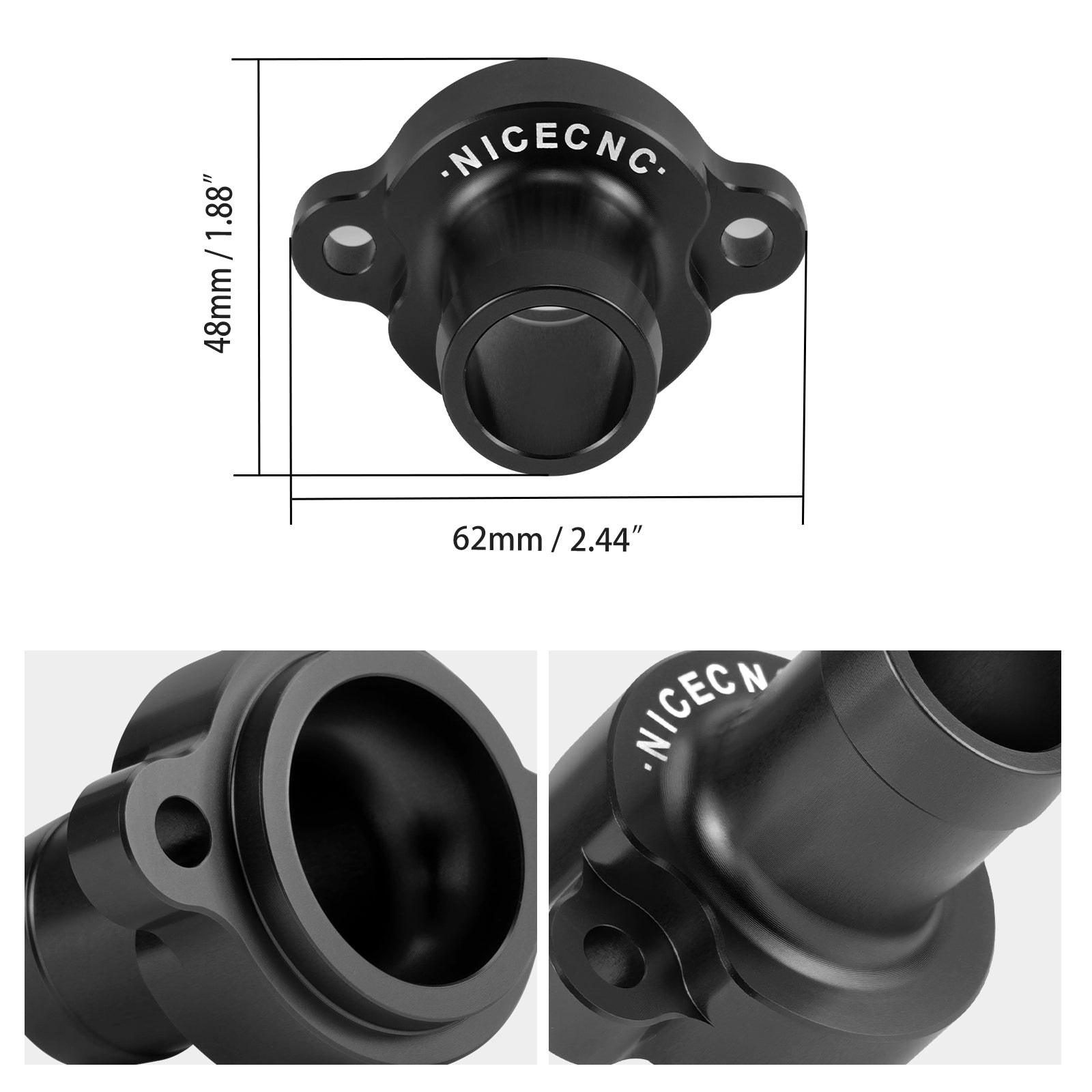 Radiator Thermostat Housing Cover For Husqvarna 701 Enduro Supermoto SM Vitpilen