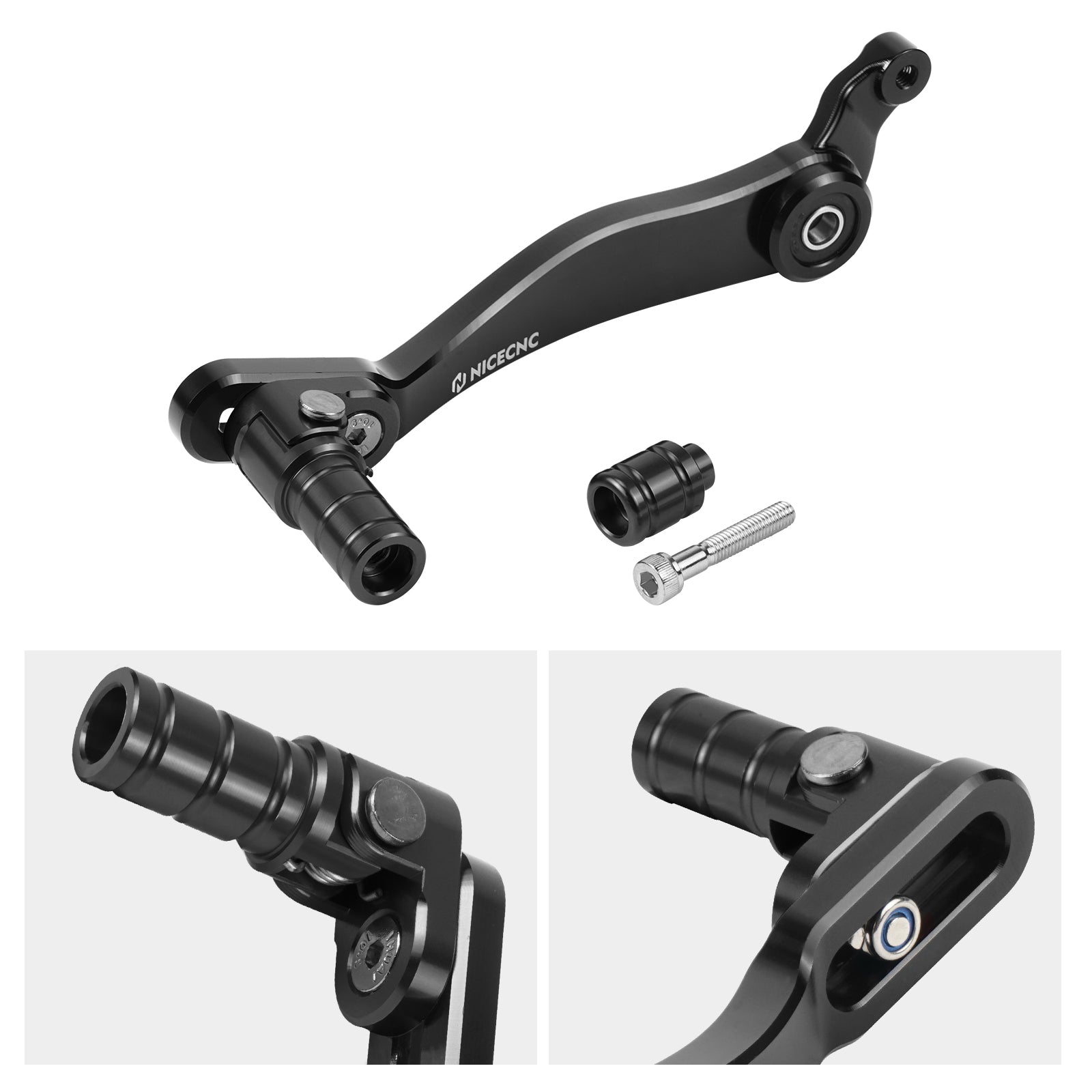 Adjustable Shift Lever + Rear Brake Pedal Lever For Husqvarna Norden 901 2022-2025