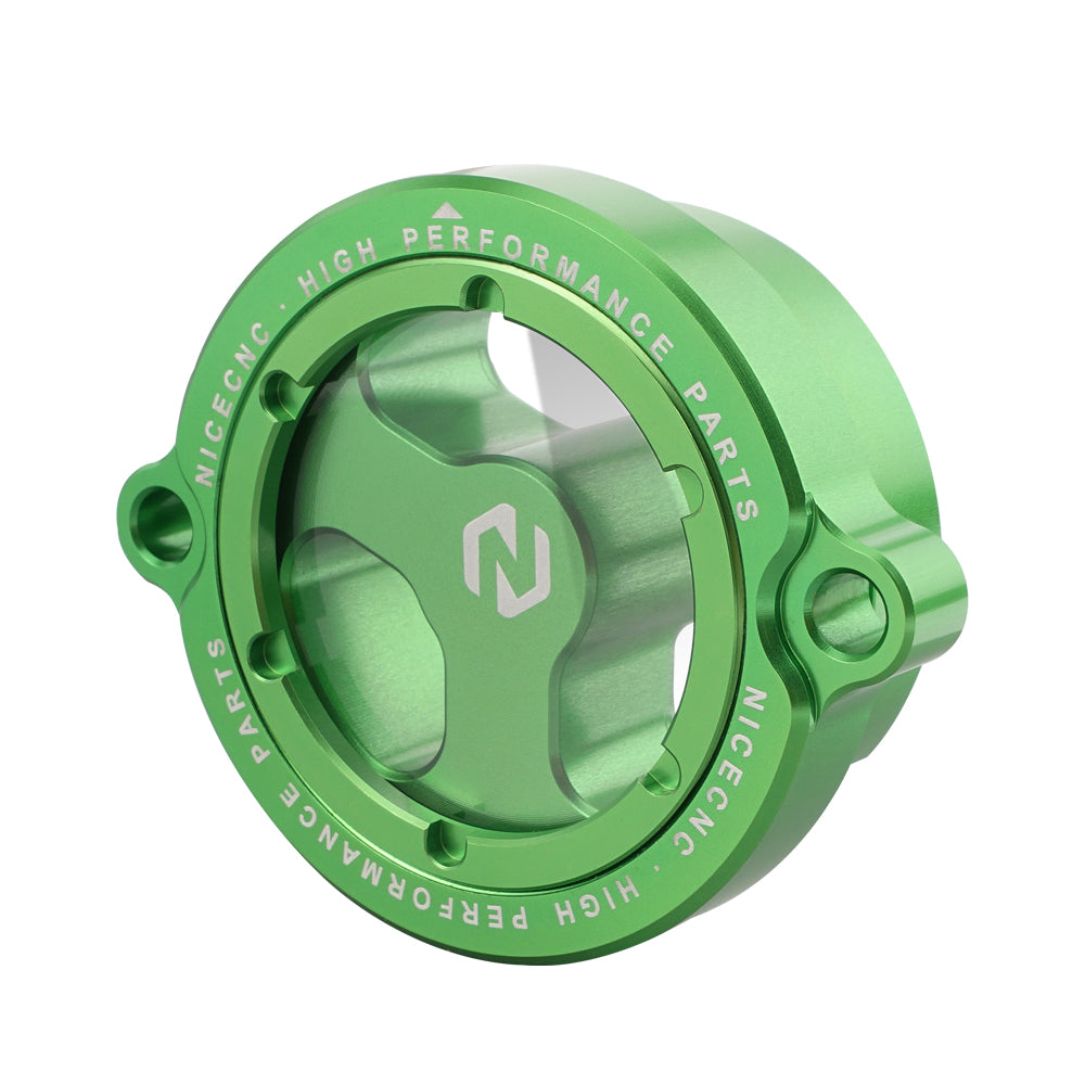 Transparent Engine Oil Filter Cover Cap For Kawasaki KLR 650 1987-2024