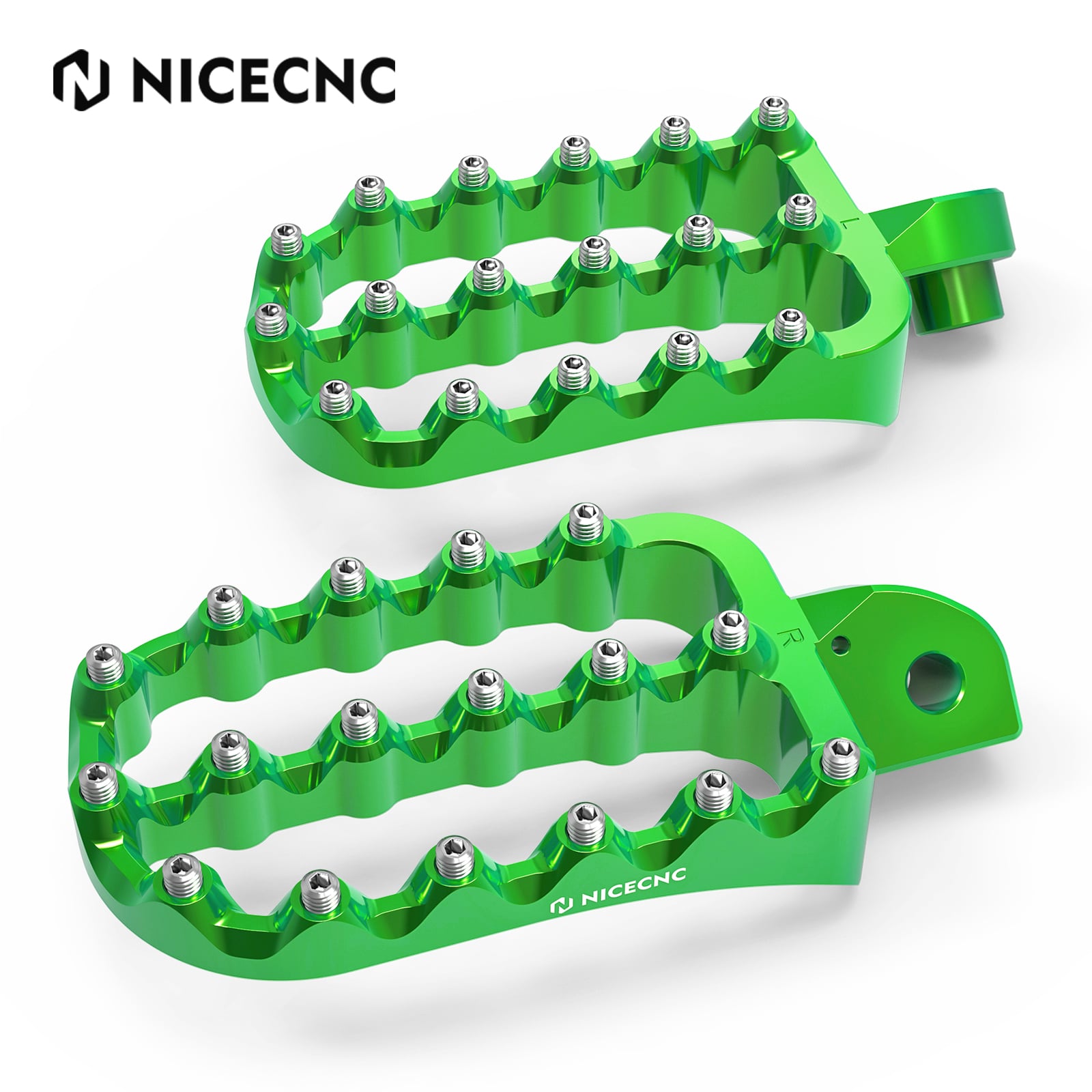 Footpeg Footrest Lowering Mounts Drop Brackets For Kawasaki KLR650 1987-2018