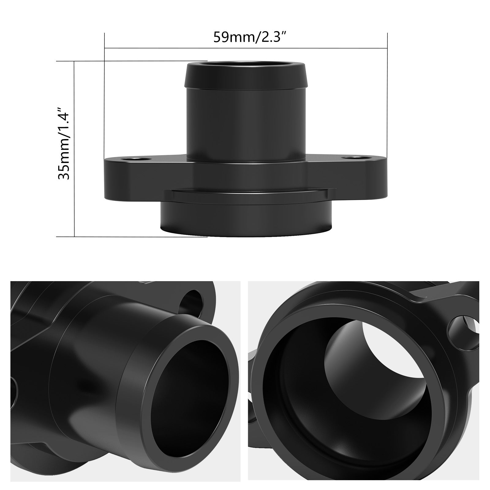 Thermostat Housing Cover Water Pipe Fitting For KTM 1290 Adventure R 1390 Super Duke