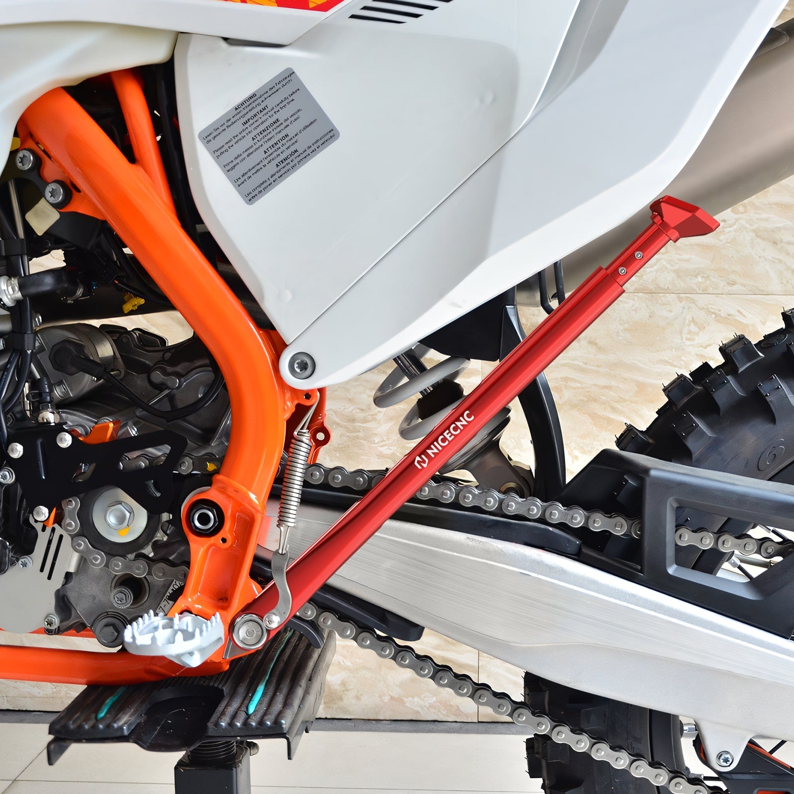 Adjustable Kickstand Lowering Links for KTM 350 500 EXC-F 2008-2023