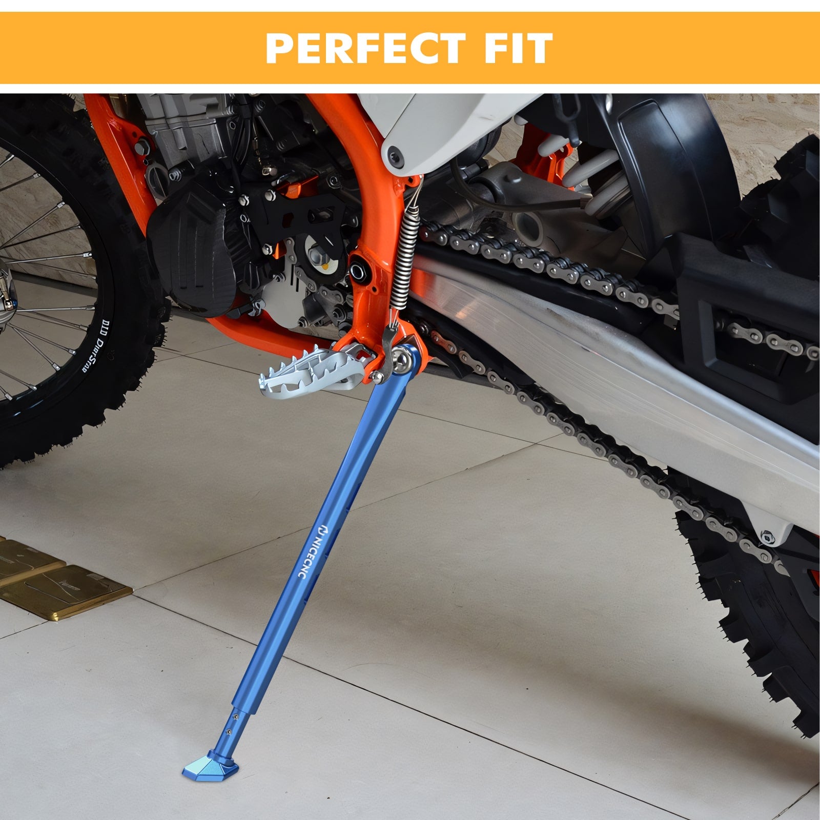 Adjustable Kickstand Lowering Links for KTM 350 500 EXC-F 2008-2023
