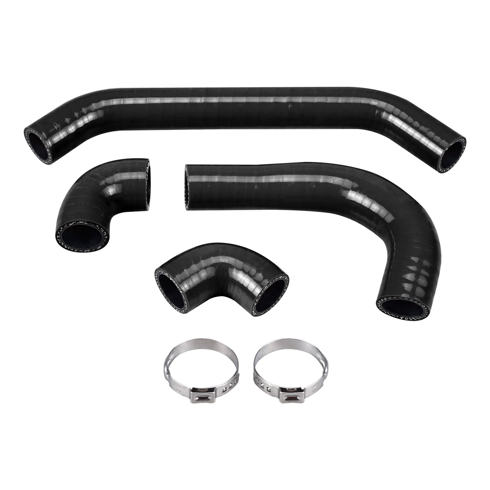 Silicone Radiator Coolant Hose Clamps Kit For KTM Husqvarna GasGas 250-300 2023-2024