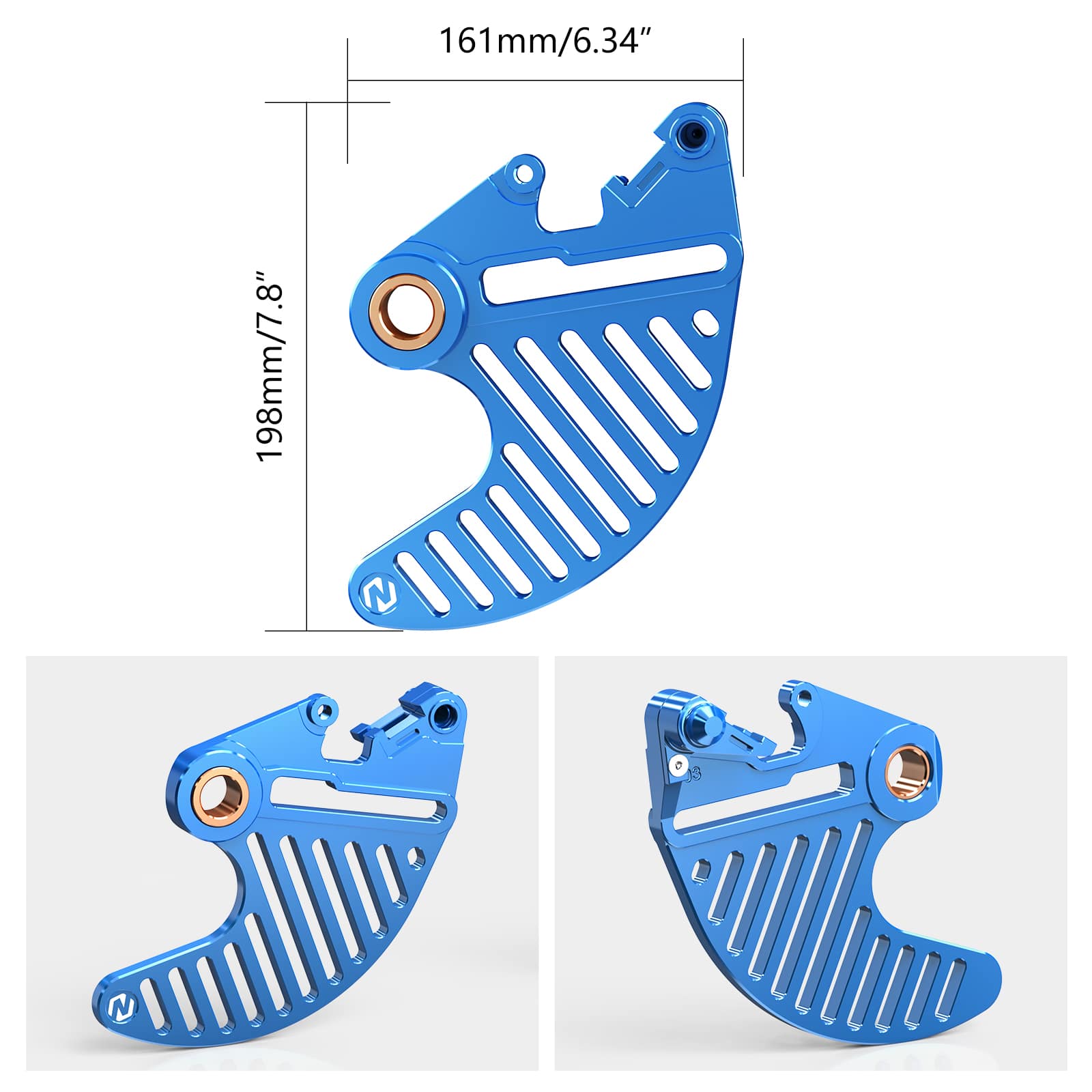 Rear Brake Disc Guard Protector For KTM 125-530 XCW/XCF-W/EXC/SX 2004-2024 HUSQVARNA GAS GAS