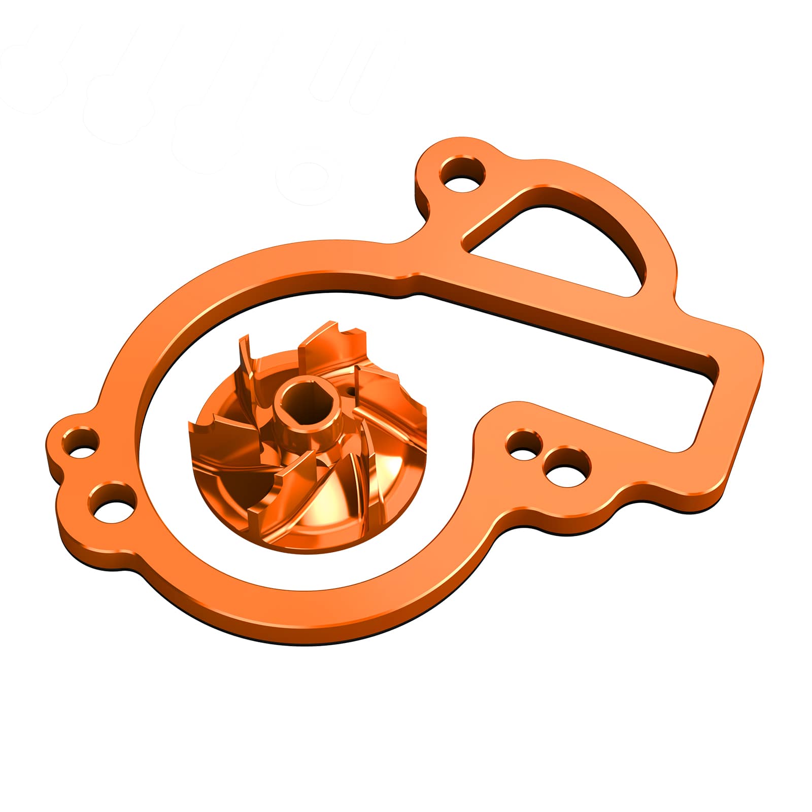 Oversized Water Pump Impeller Kit For KTM 500 EXC-F 2017-2024