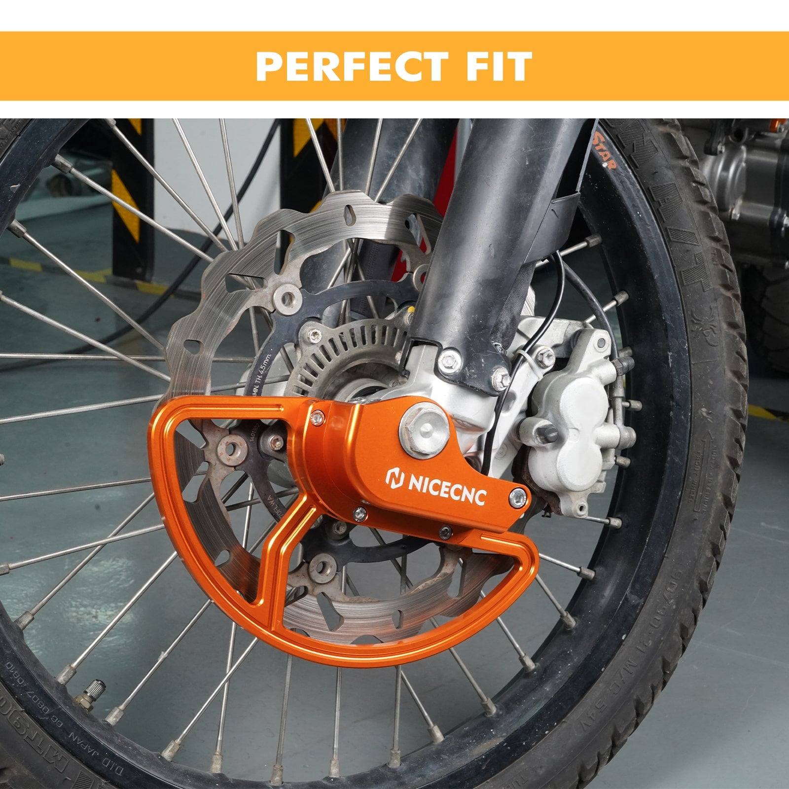 Front Rear Brake Disc Cover Guard Kit For KTM 690 Enduro R 2014-2025