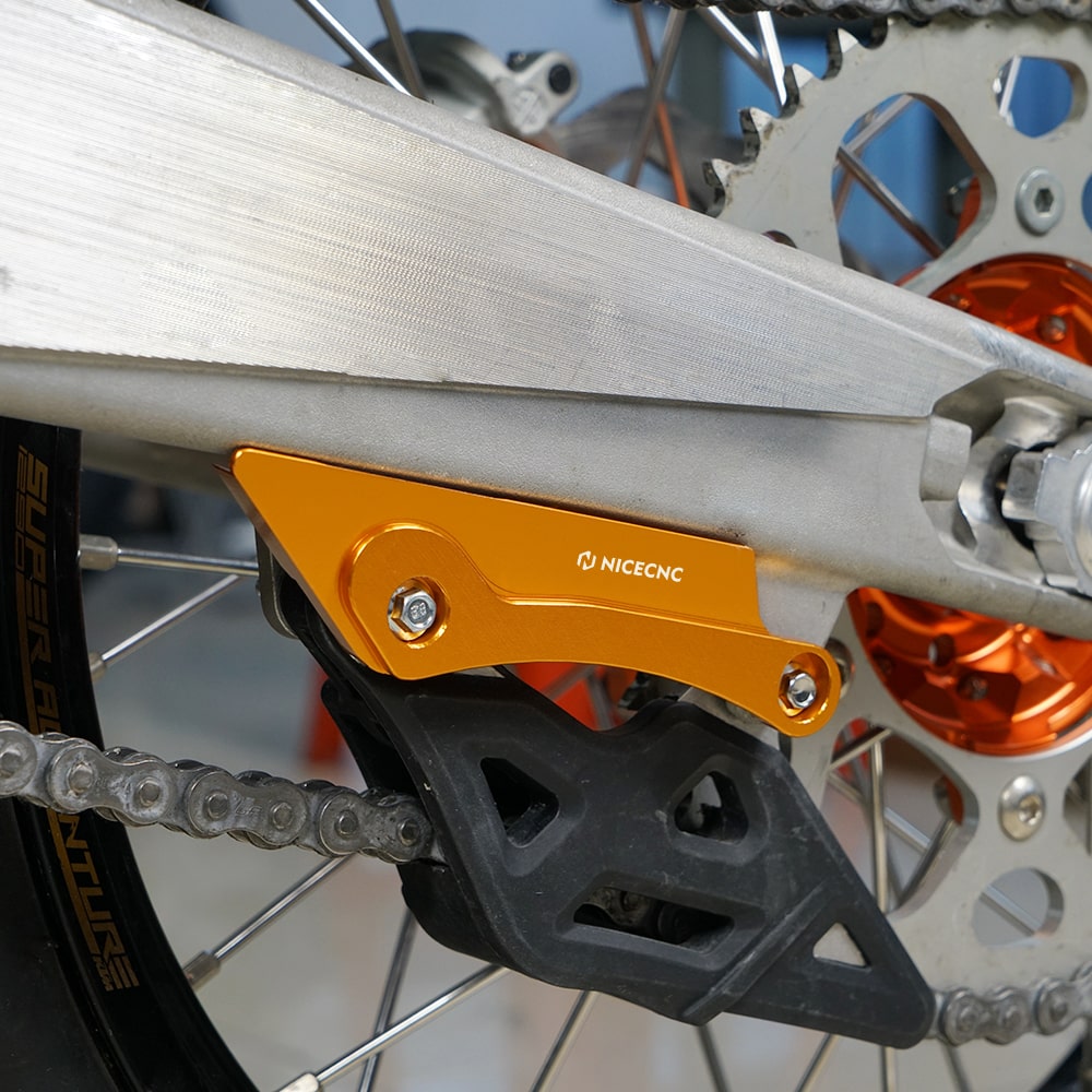 Rear Swingarm Chain Guide Tab Guard Cover For KTM 690 Enduro SMC R 2010-2022