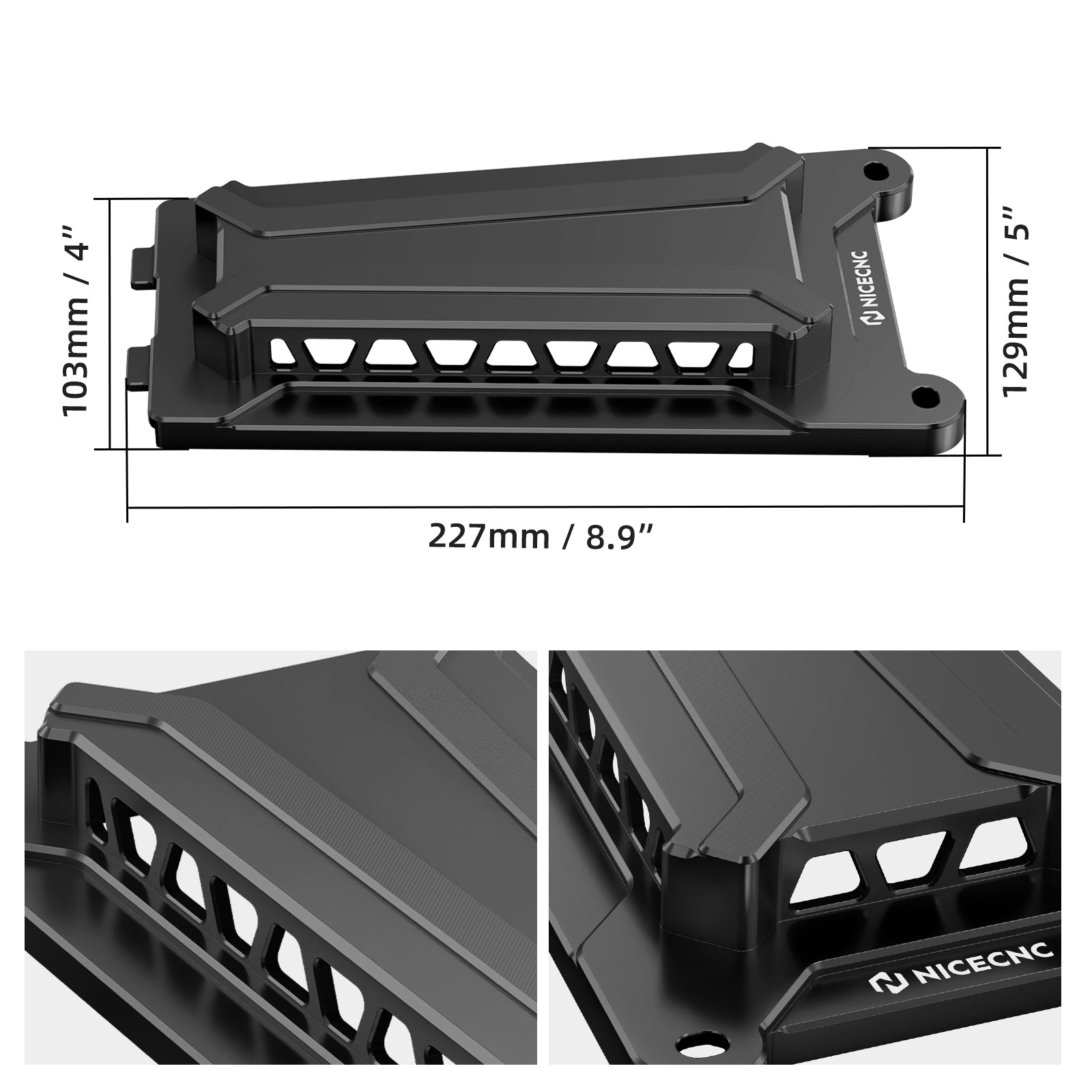 Vented High-Performance Airbox Top Cover For KTM 690 Enduro SMC R 2008-2025