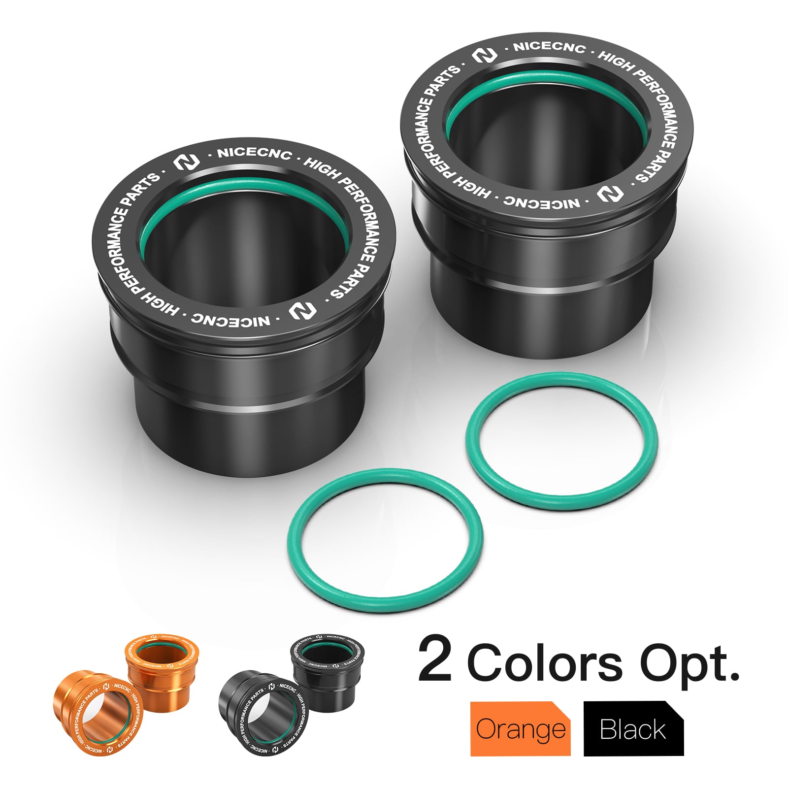 Front Wheel Spacers Hub Collars For KTM 350 500 EXC-F 2003-2015