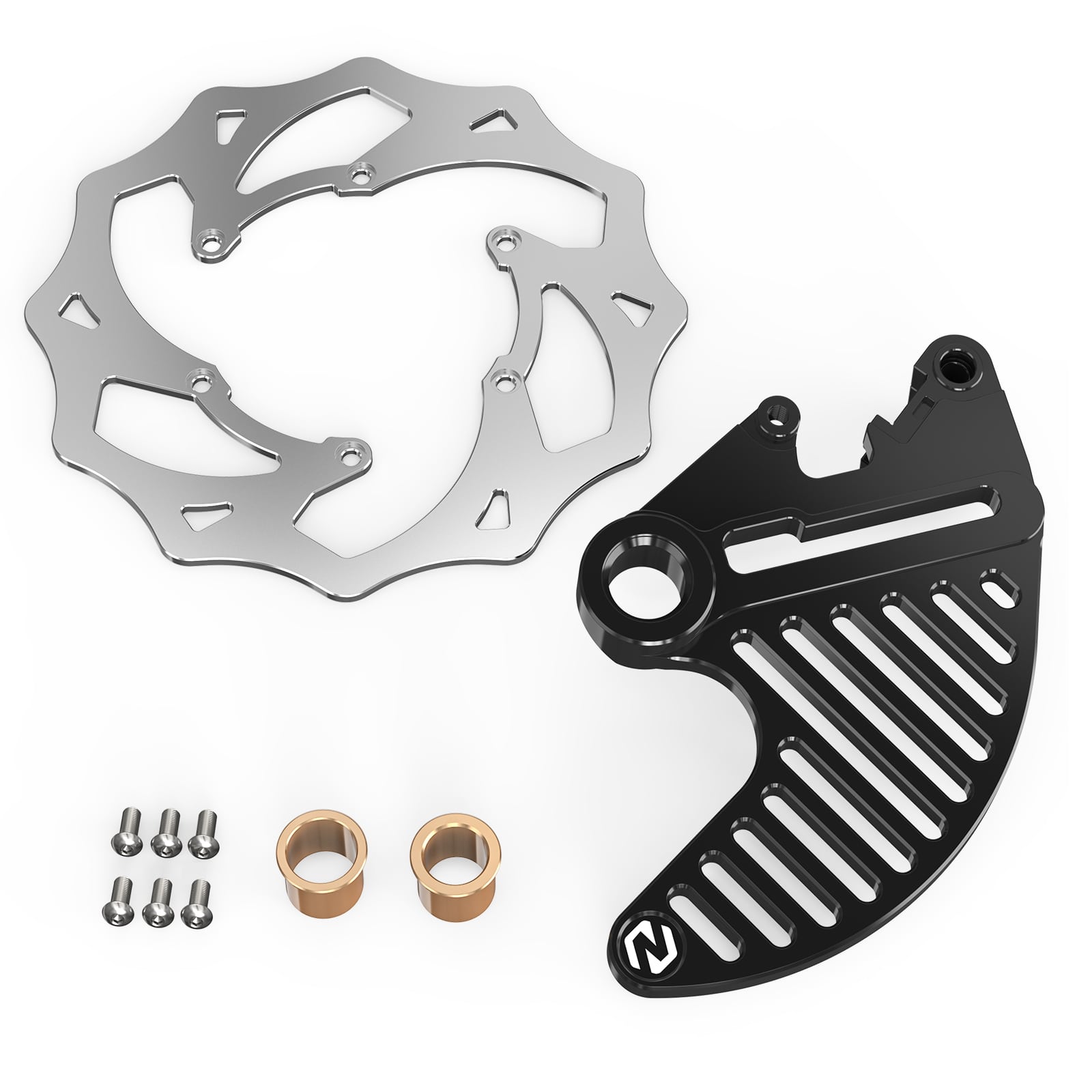 Oversized 240mm Rear Brake Rotor Kit For KTM Husqvarna GasGas