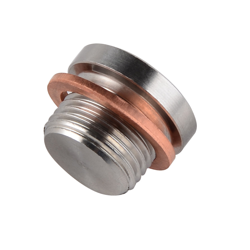 2 STÜCKE M18 x 1,5 Sauerstoff O2 Lambdasonde Gewinde Hex Bung Blindstopfen Kappe