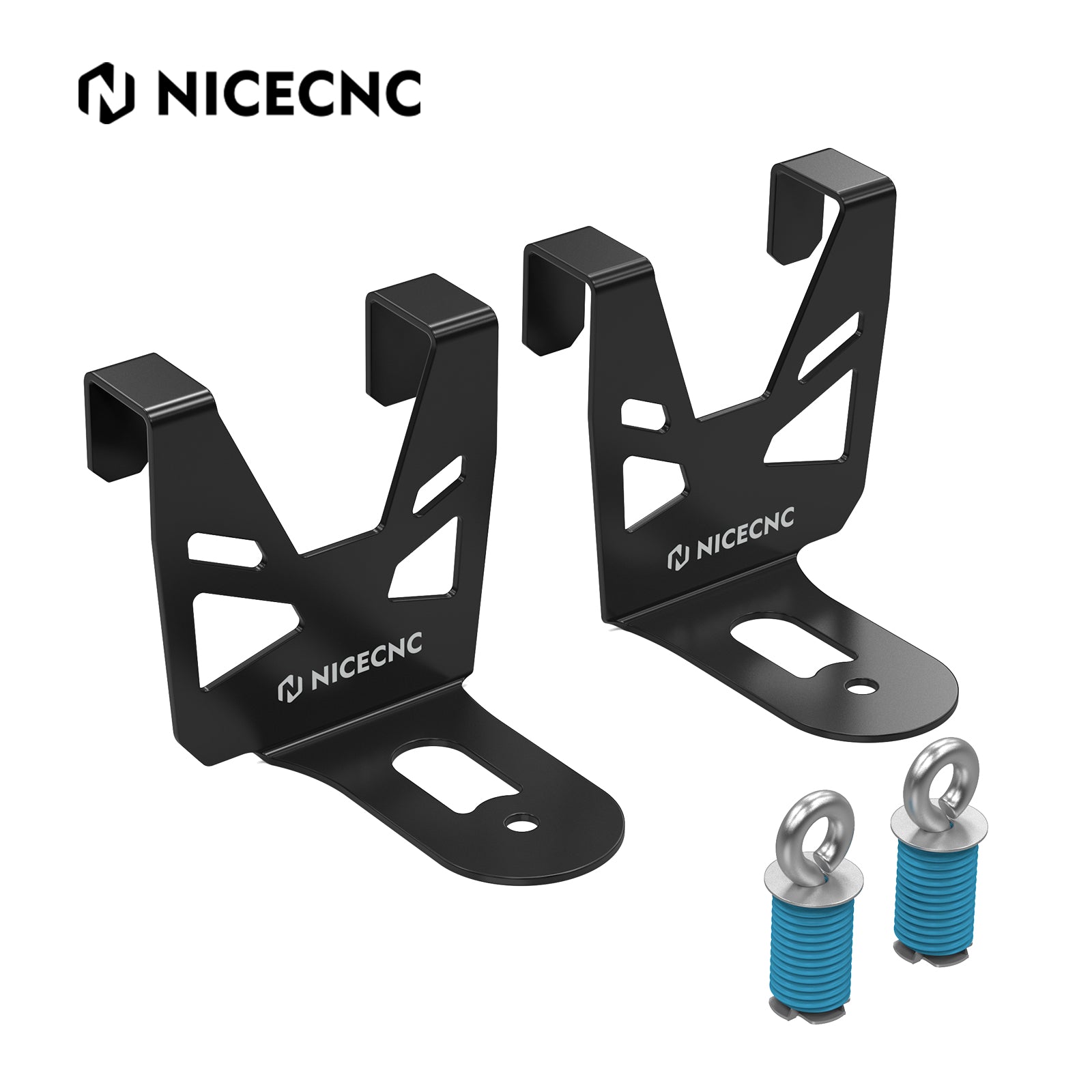 NICECNC 4 PCS RZR Ozark 26 Suportes de montagem do refrigerador compatível com Polaris RZR XP 1000 2018 2019 2020 2020 2021 RZR XP4 2018 2019 2020 2021 RZR TURBO 2020 2021 (não se encaixa no novo 2021 Ozark Trail Cooler)