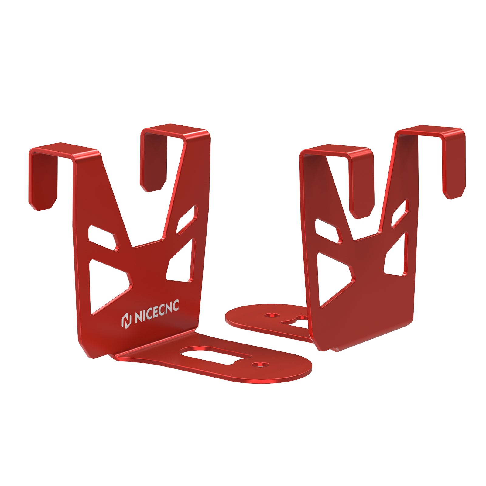 NICECNC 4 PCS RZR Ozark 26 Suportes de montagem do refrigerador compatível com Polaris RZR XP 1000 2018 2019 2020 2020 2021 RZR XP4 2018 2019 2020 2021 RZR TURBO 2020 2021 (não se encaixa no novo 2021 Ozark Trail Cooler)