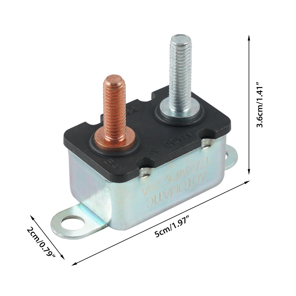 20 Amp Circuit Breaker For Polaris RZR XP 900 2011-2013 RANGER 1000 2017-2020 Sportsman 800 850 900