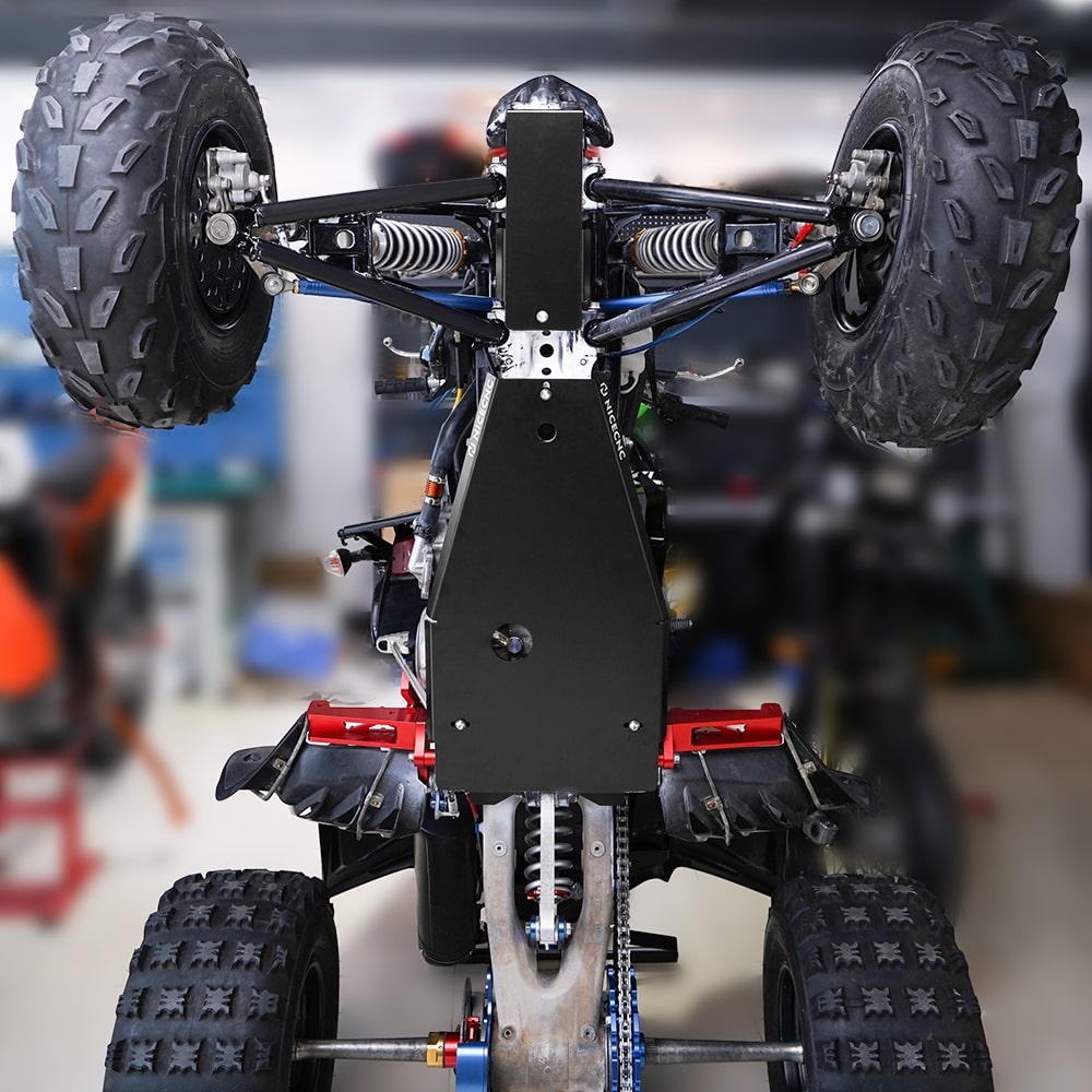 NICECNC Full Chassis Skid Plate For Yamaha Raptor 700 2006-2026