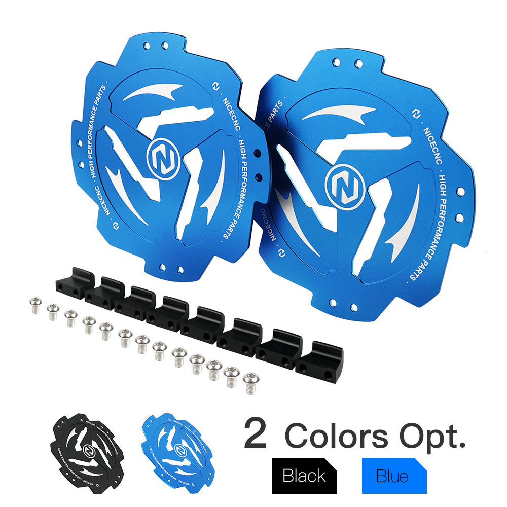 ATV Front Rear Wheel Hub Guards Mud Plugs For Yamaha Raptor 700R YFZ450R