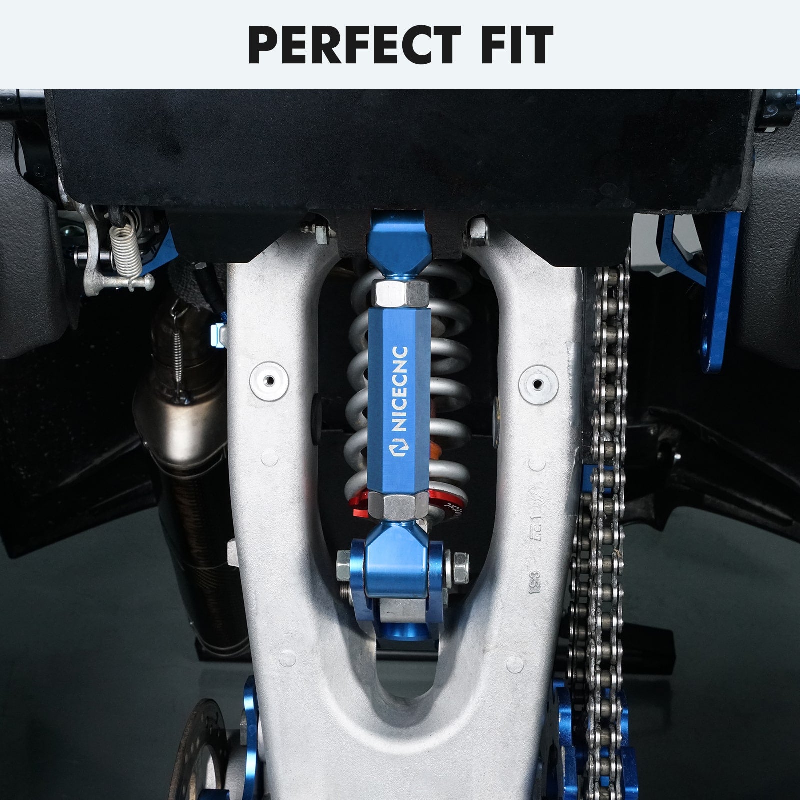 ATV Rear Arm Linkage Knuckle 0"-4" Lowering For Yamaha Raptor 700 700R 2013-2026