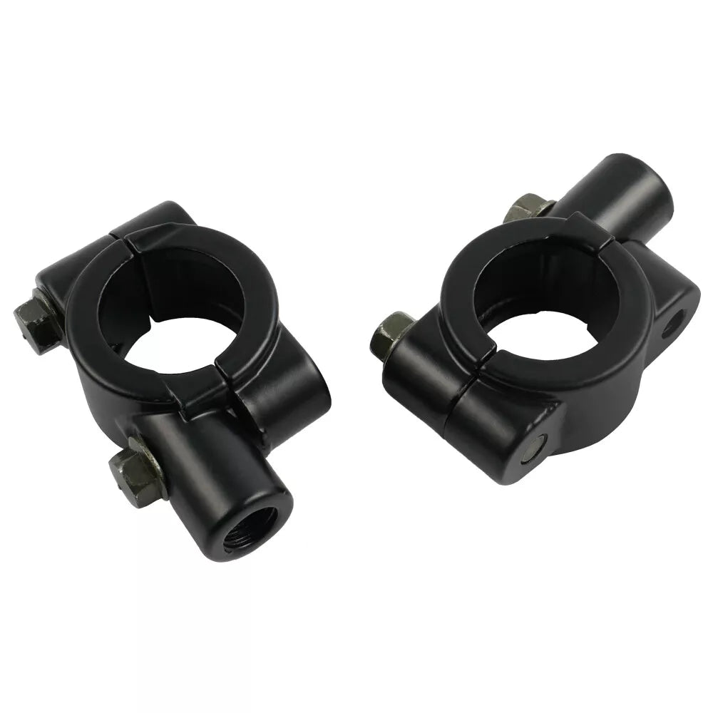 Handlebar Mirror Mount Holders Adapter Aluminum for motorcycle w 7/8"handle bar