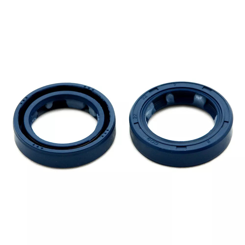 2pcs Metric Size 32 x 22 x 7mm Rotary Shaft Oil Seals Rubber Dustproof