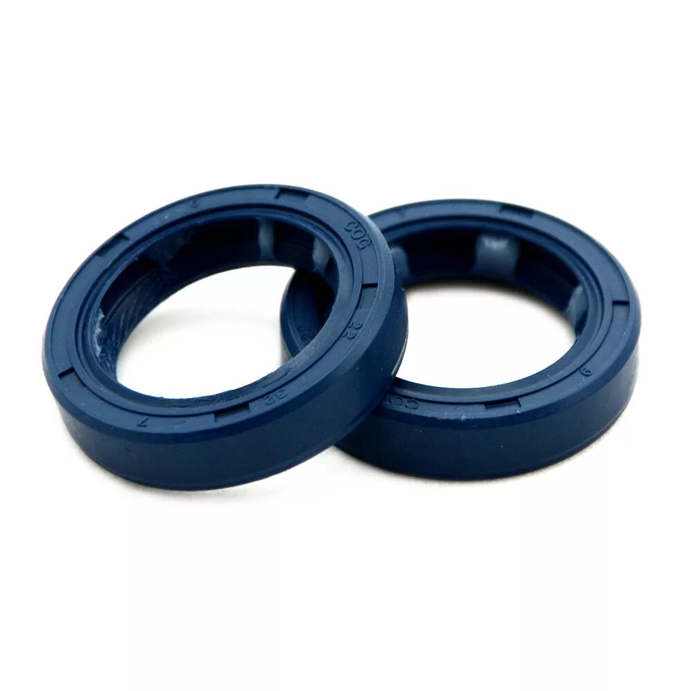 2pcs Metric Size 32 x 22 x 7mm Rotary Shaft Oil Seals Rubber Dustproof