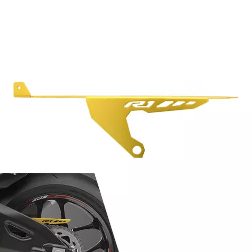 Rear Sprocket Chain Guard Cover For Yamaha YZF R1 R1M 2015-2020 2021 Aluminium