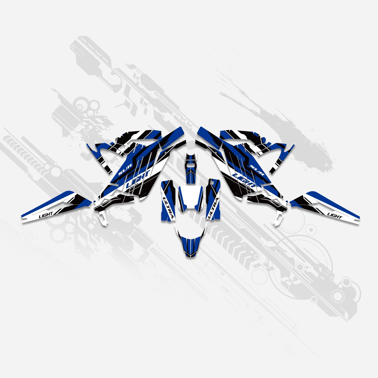 Motorcycle Full Graphics Decals Stickers Kit For Surron Light Bee X ALL YEARS
