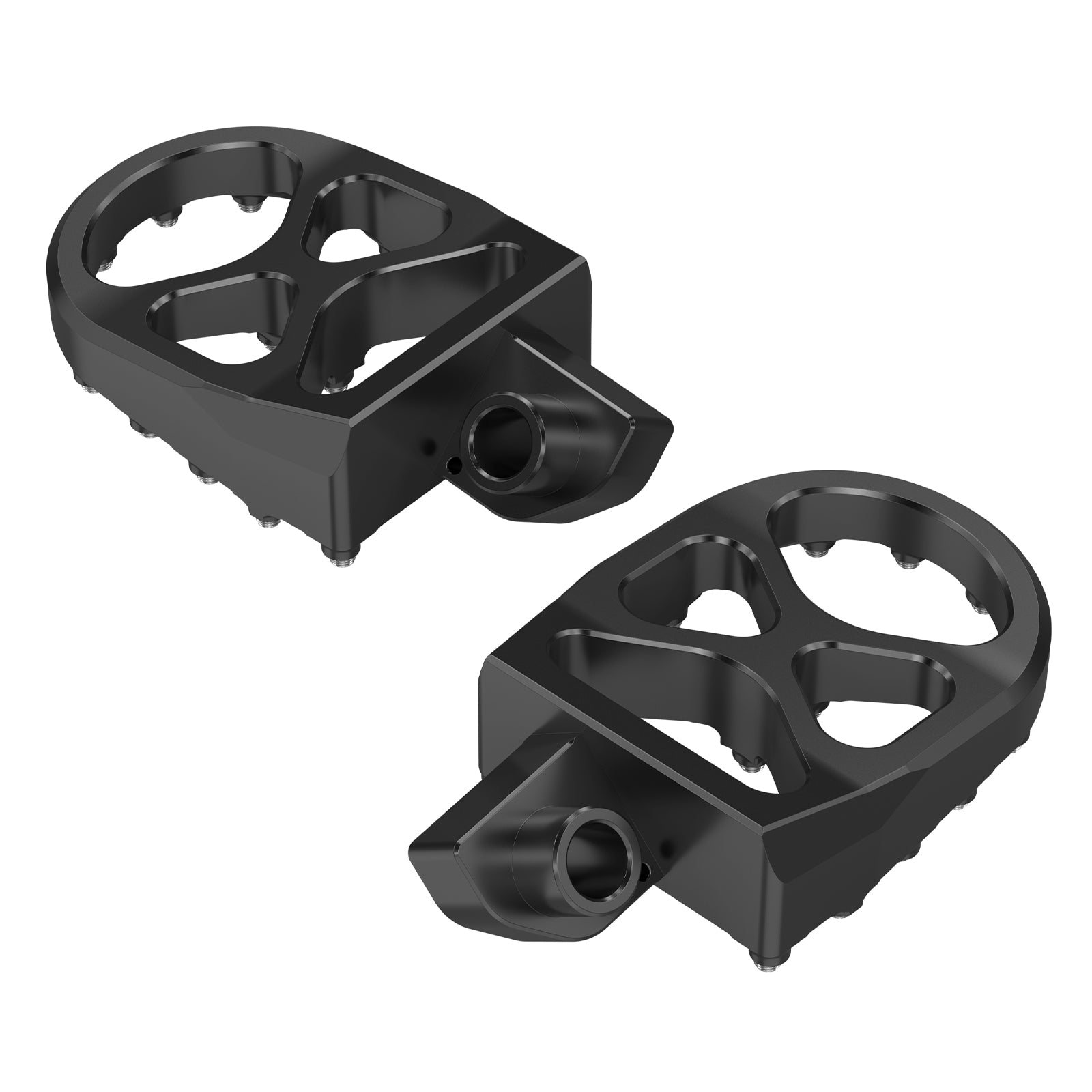 Enlarged Footpegs + Lowered Foot Peg Brackets For Suzuki DR650 S / SE 1996-2024