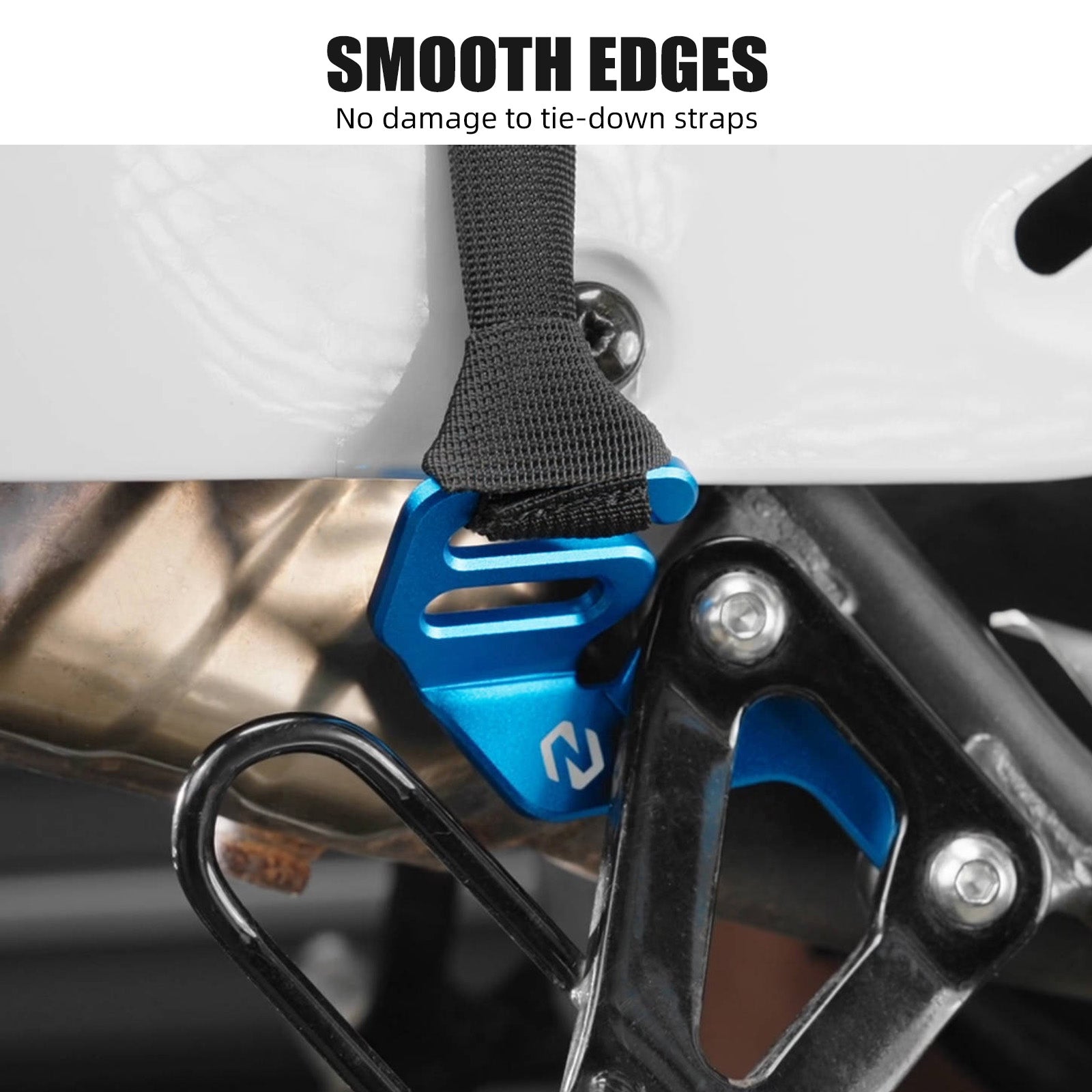 Tie Down Brackets Side Luggage Rack Holders For Suzuki DR650 S / SE 1996-2025