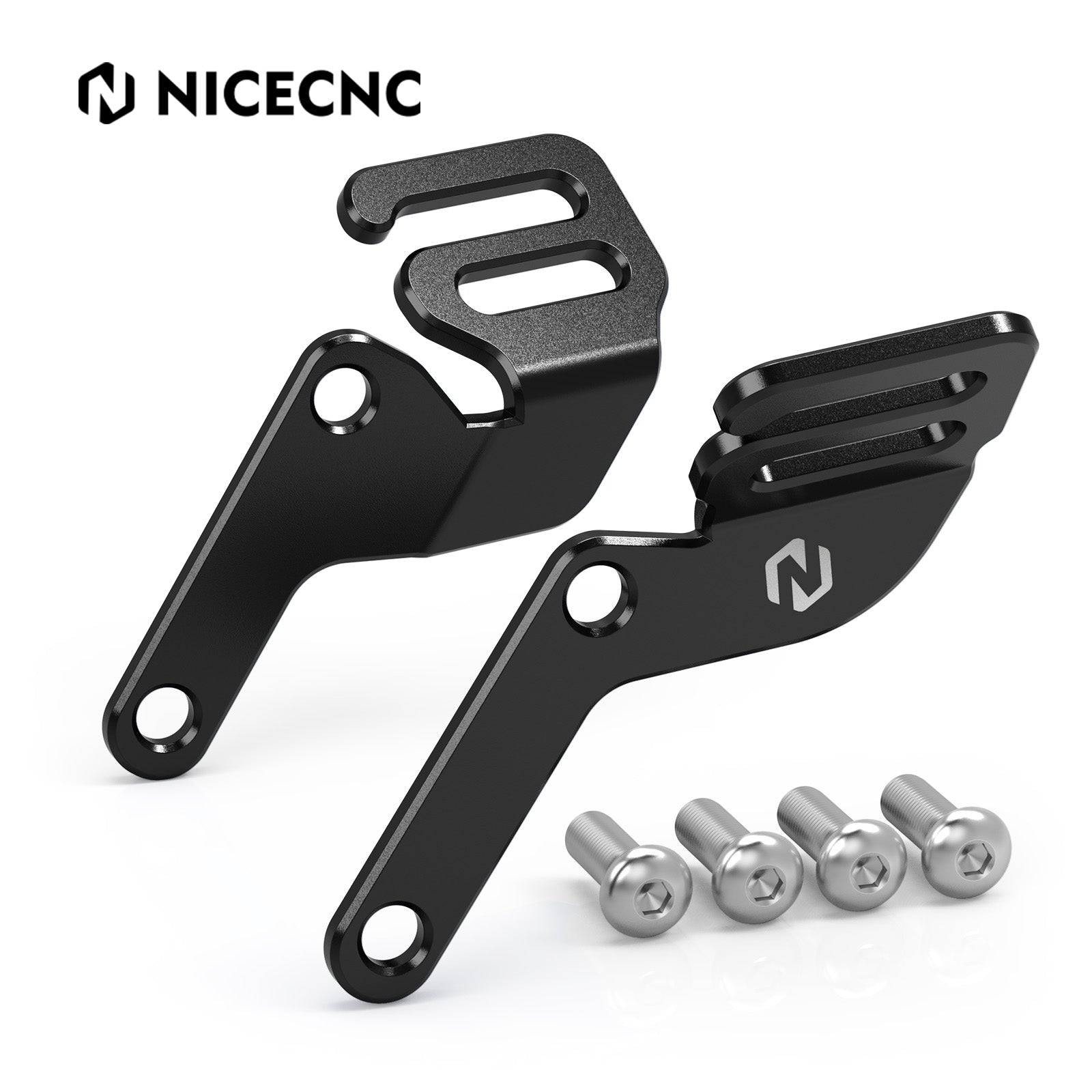 Tie Down Brackets Side Luggage Rack Holders For Suzuki DR650 S / SE 1996-2025