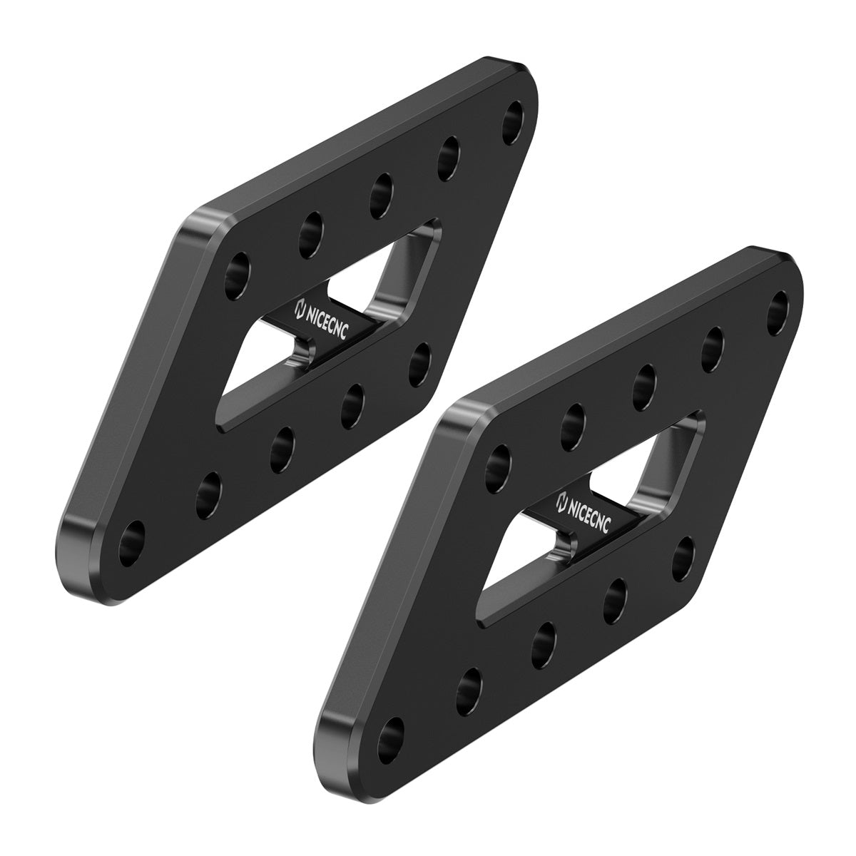 Passenger Foot Peg Support Extension Relocation Brackets For Suzuki DR650 S / SE