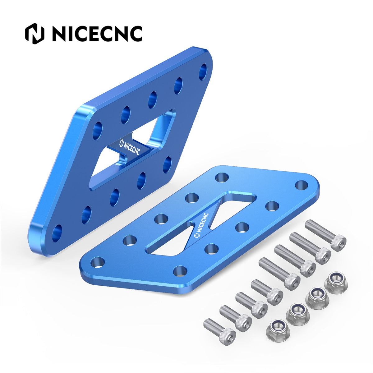 Passenger Foot Peg Support Extension Relocation Brackets For Suzuki DR650S / SE