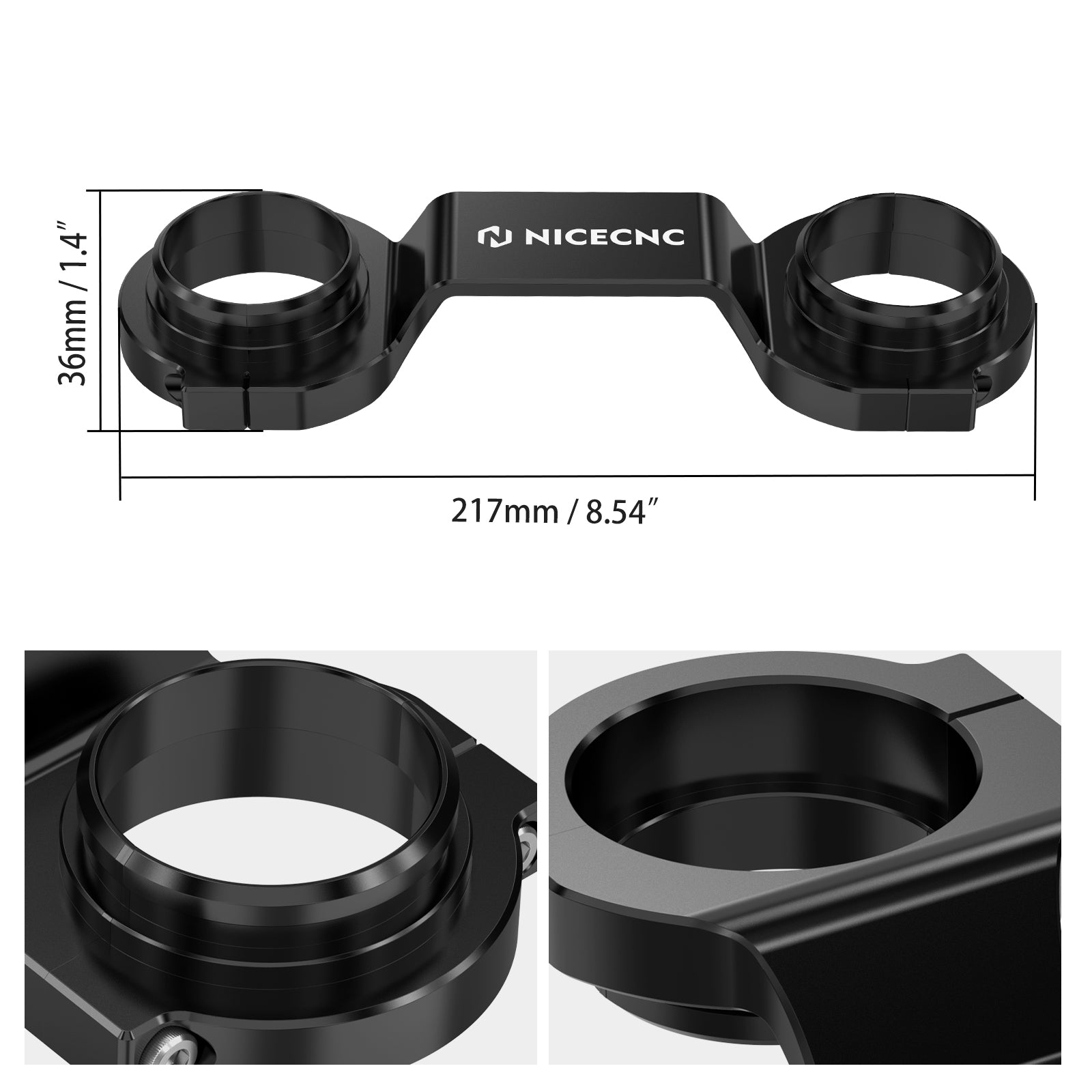 Front Fork Stabilizer Brace Clamp Bracket For Suzuki DR650S / SE 1996-2024