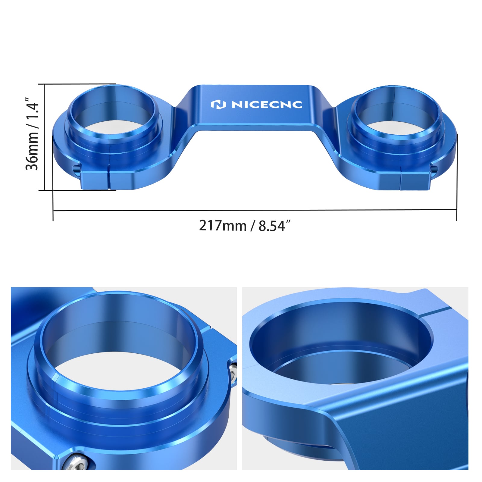 Front Fork Stabilizer Brace Clamp Bracket For Suzuki DR650S / SE 1996-2024