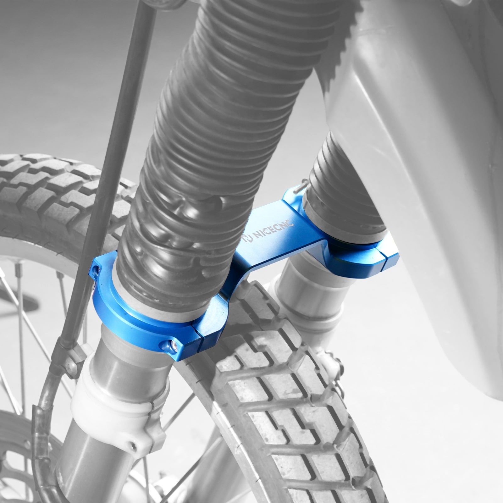 Front Fork Stabilizer Brace Clamp Bracket For Suzuki DR650 S / SE 1996-2024