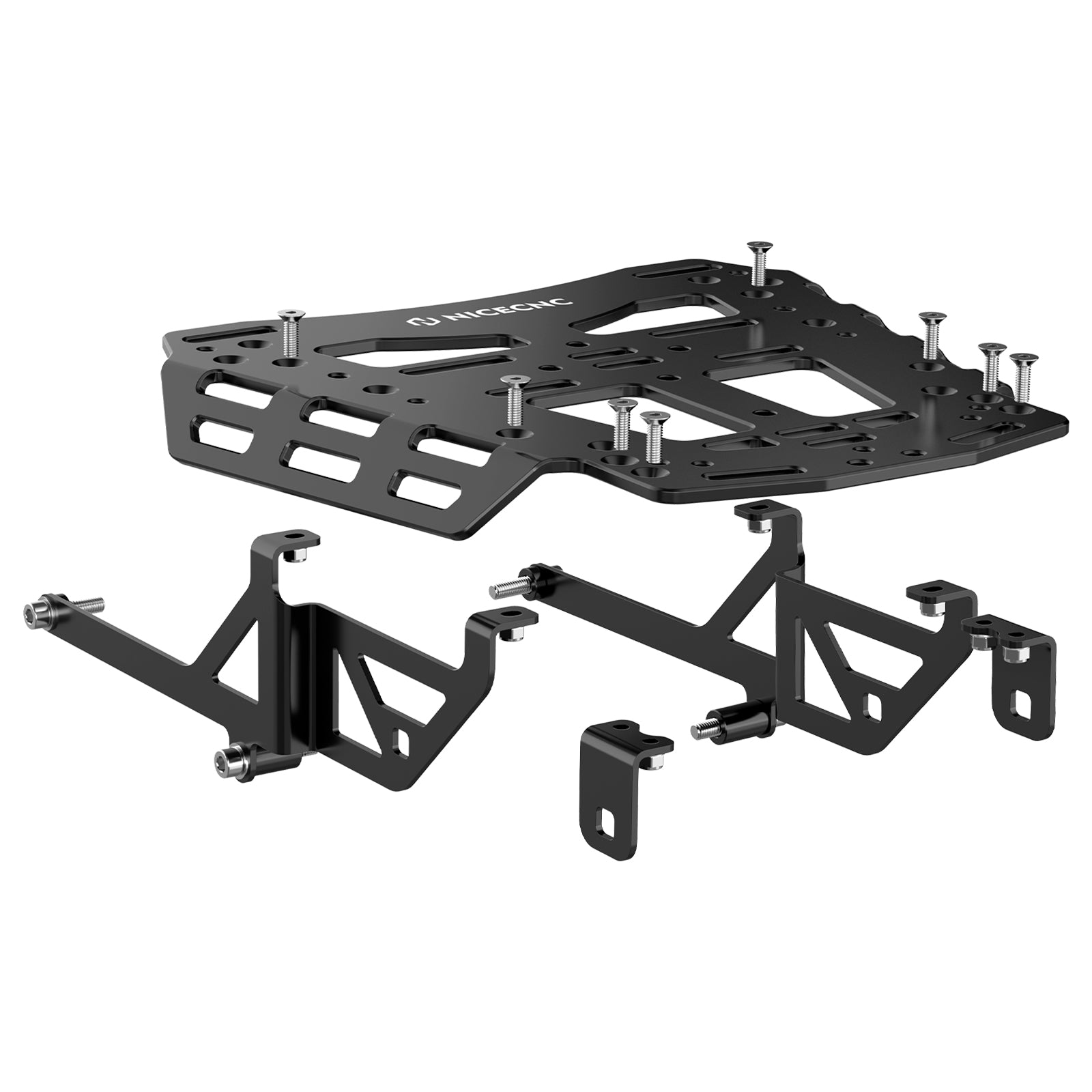 Rear Luggage Rack Cargo Plate Carrier For Suzuki DR650S / SE 1996-2025