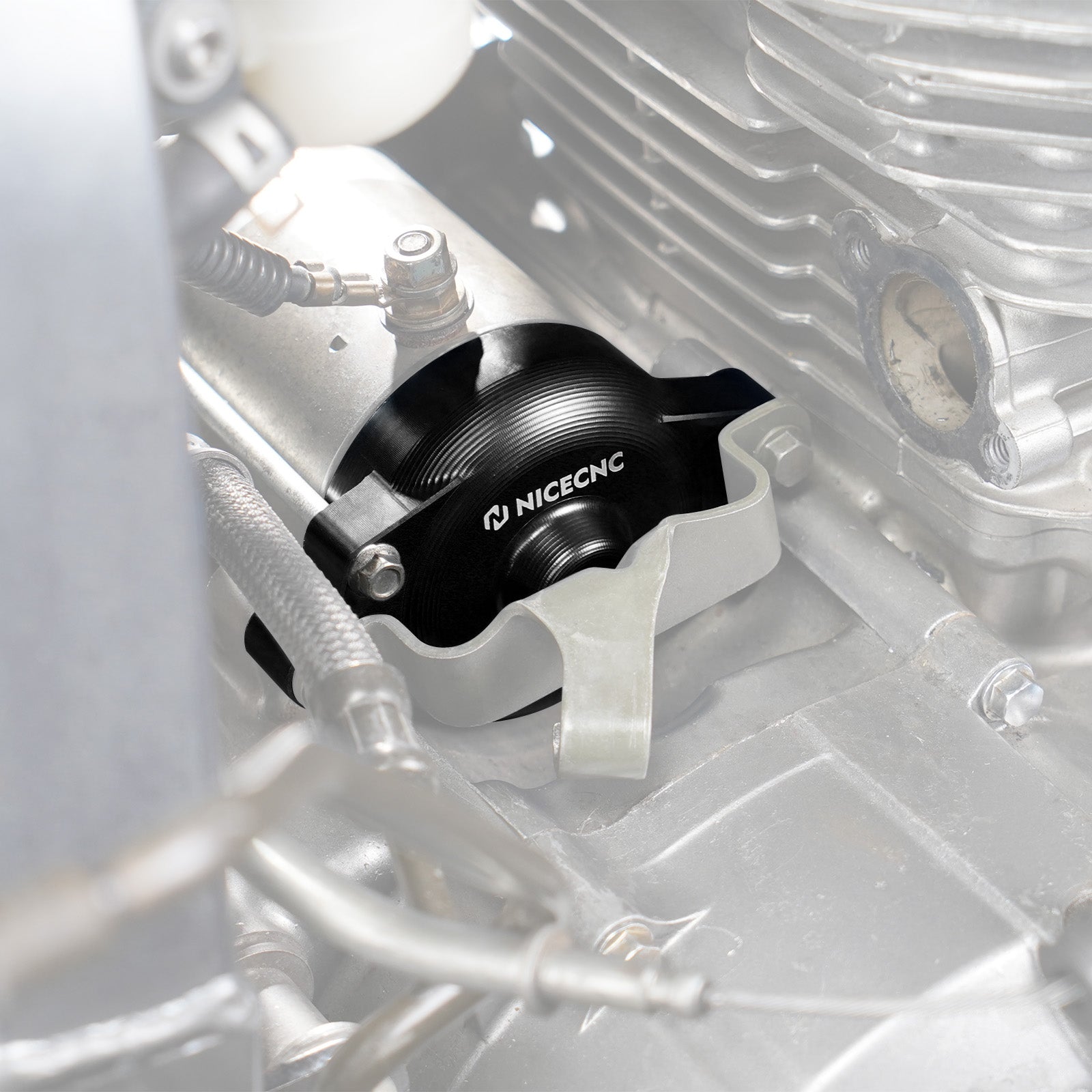 Starter Motor End Cap w/Sealed Ball Bearing For Suzuki DR650 S / SE 1996-2024