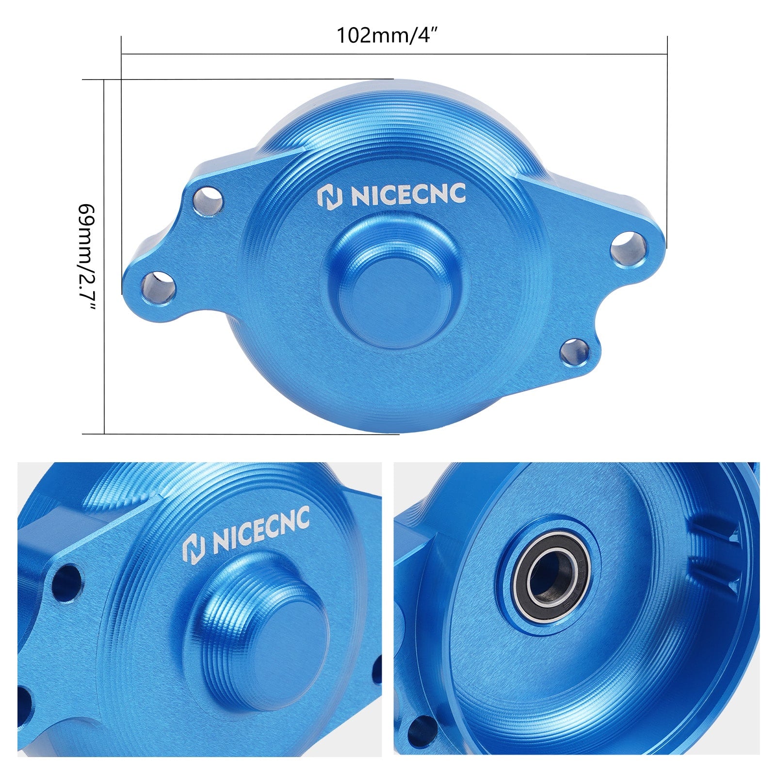 Starter Motor End Cap w/Sealed Ball Bearing For Suzuki DR650 S / SE 1996-2024