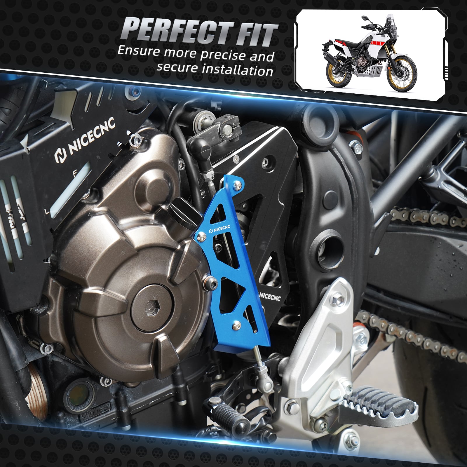 Gear Shift Linkage Cover For Yamaha Tenere 700 /XTZ700 2019-2024