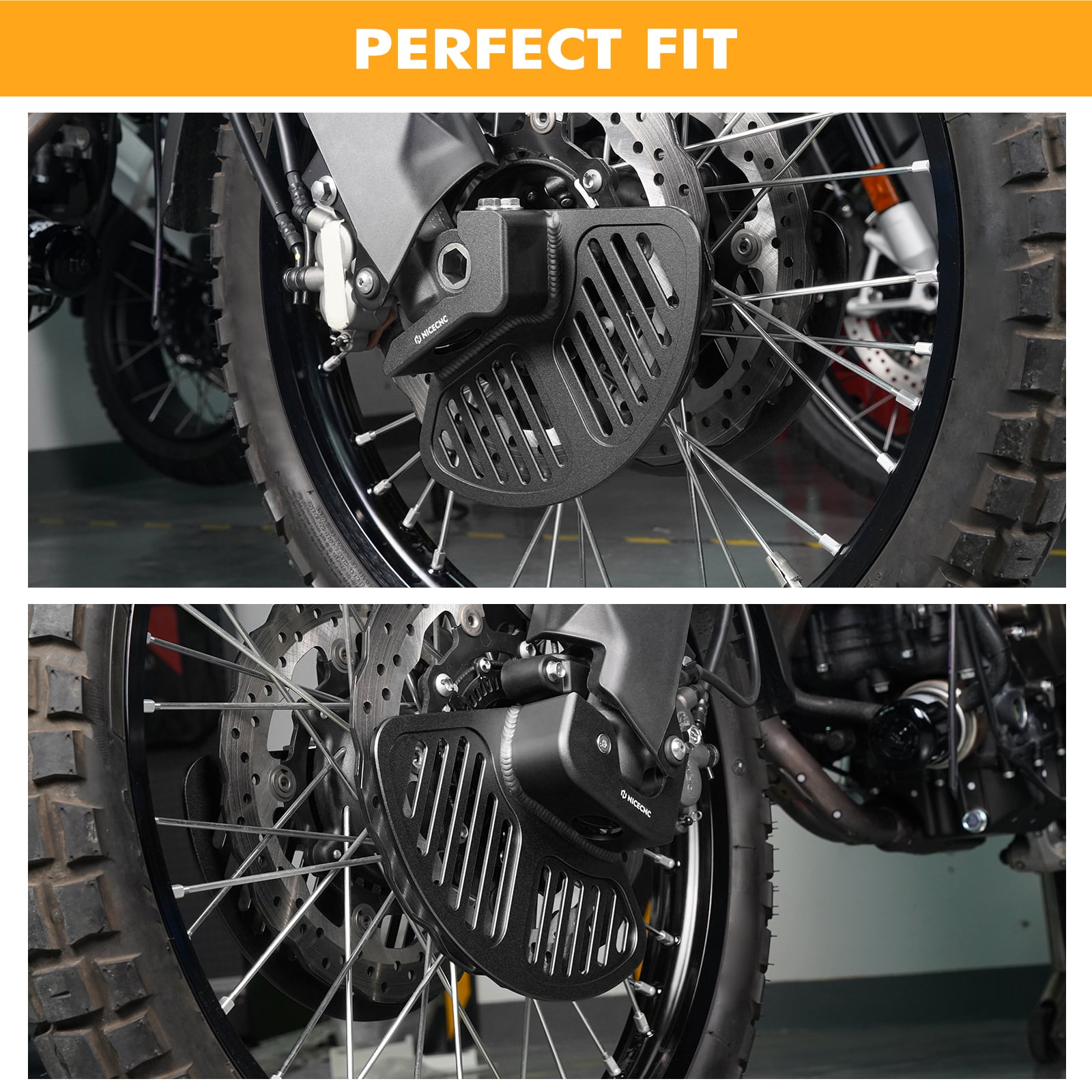 Brake Disc Guard Front Fork Leg for Yamaha Tenere 700 /XTZ700 2019-2025