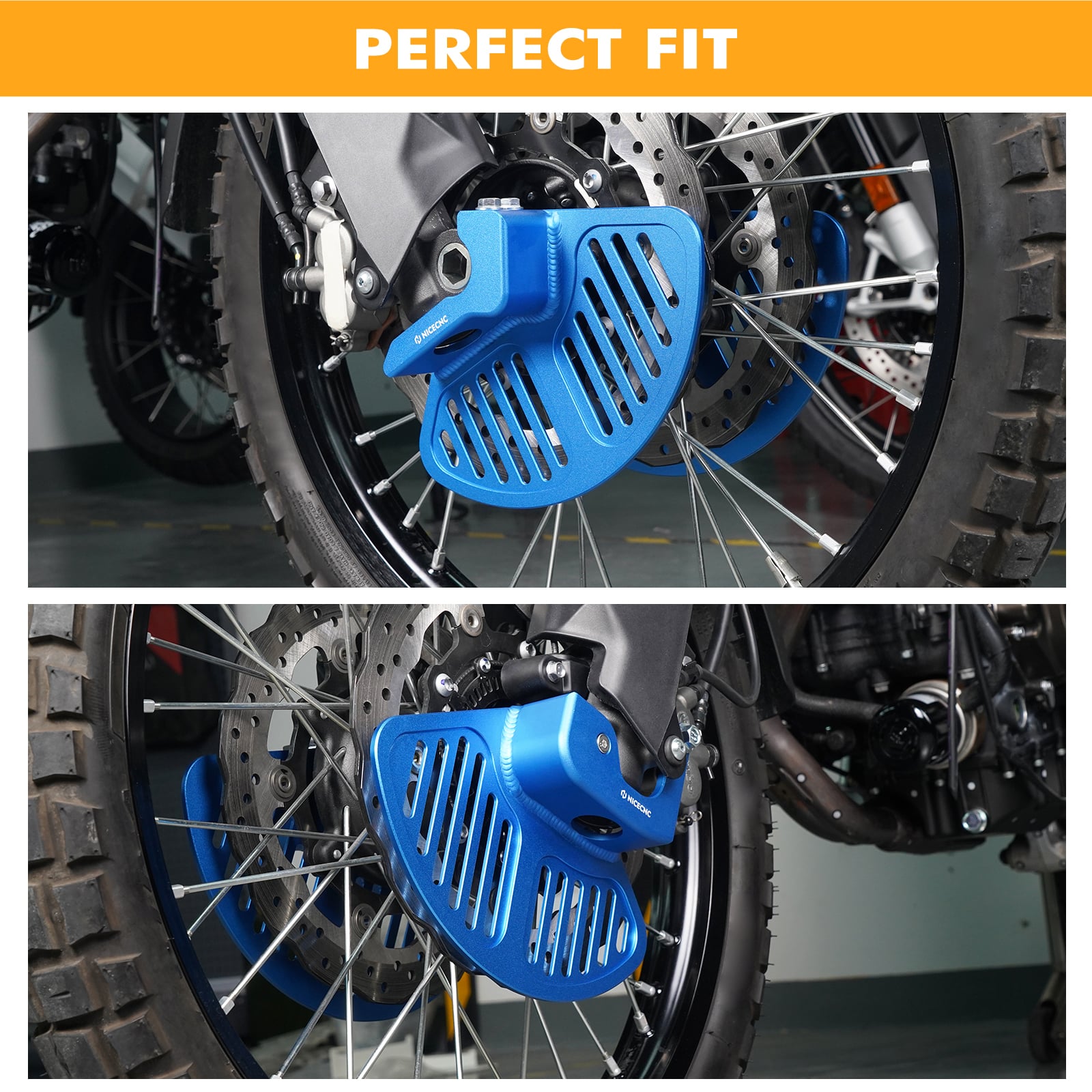 Brake Disc Guard Front Fork Leg for Yamaha Tenere 700 /XTZ700 2019-2025