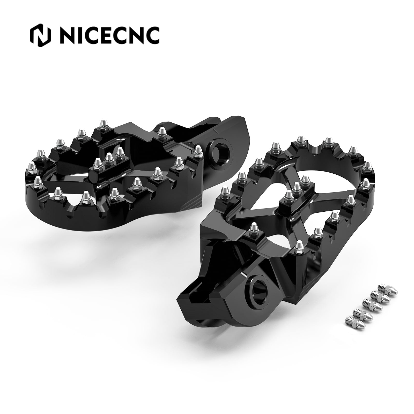 Billet Wide Foot Pegs For KTM 350 500 EXCF 2017-2023