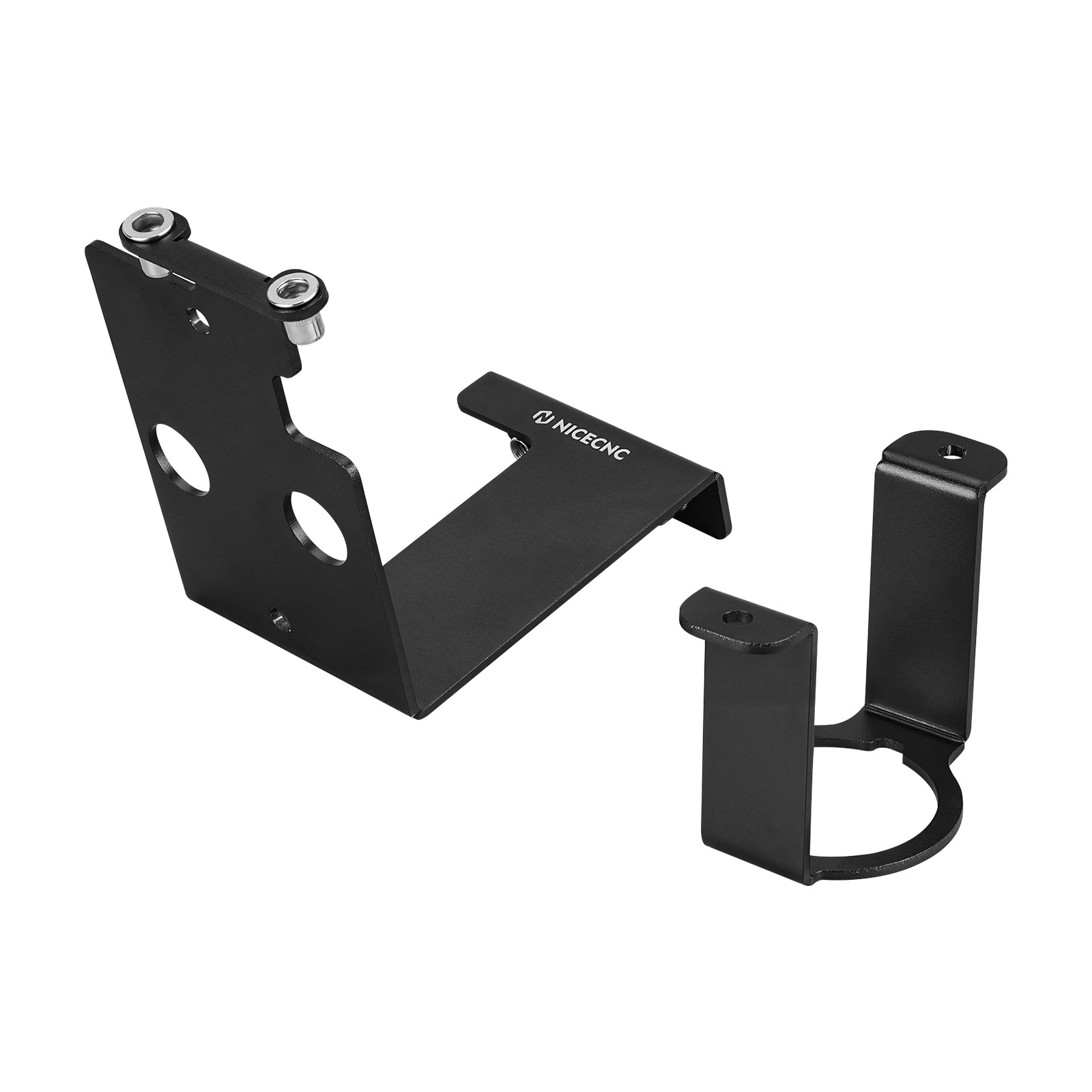 ATV Coolant Reservoir Relocation Bracket Front Mount For Yamaha Banshee 350 1987-2006