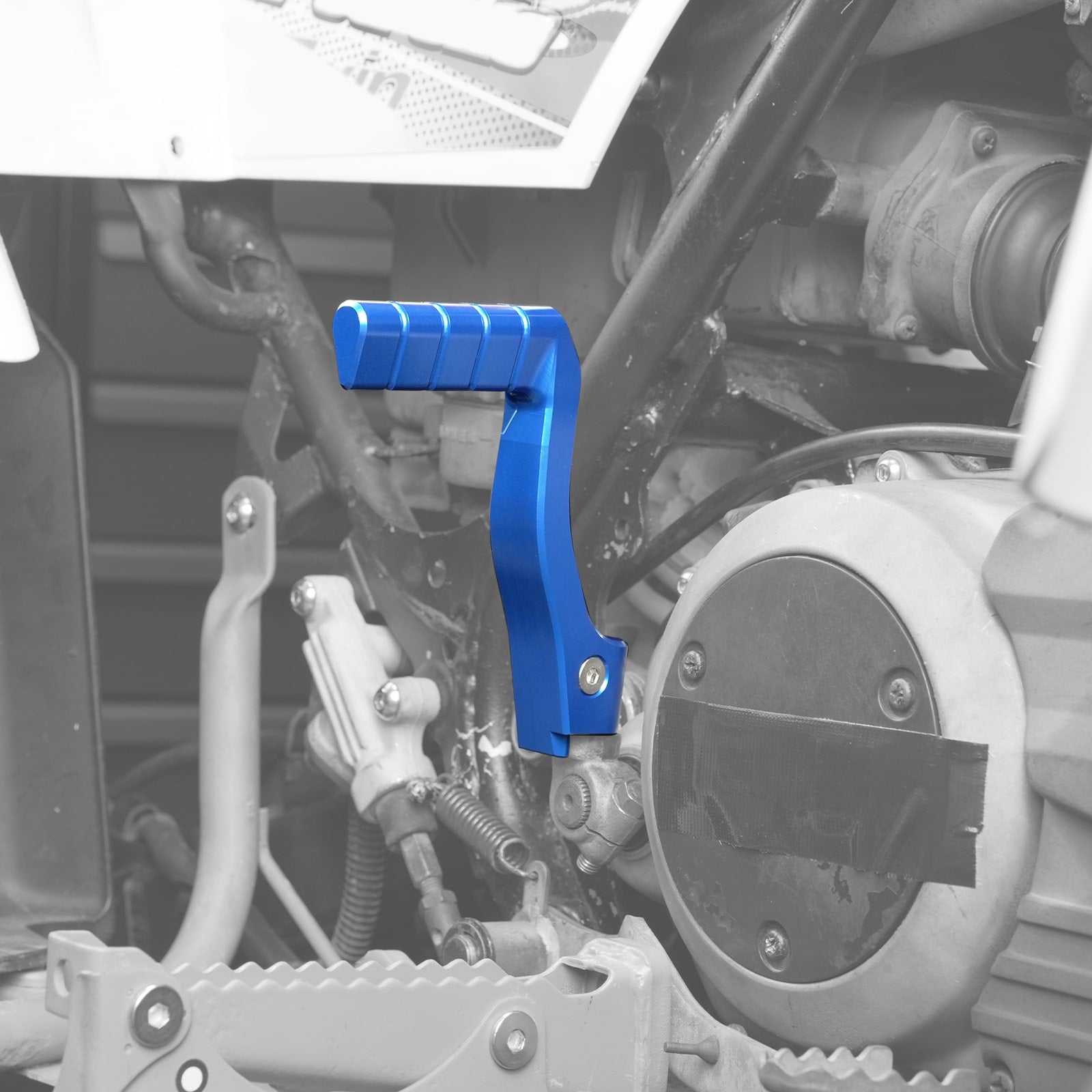 Extended Foot Pegs + Kick Starter Lever For Yamaha Banshee 350