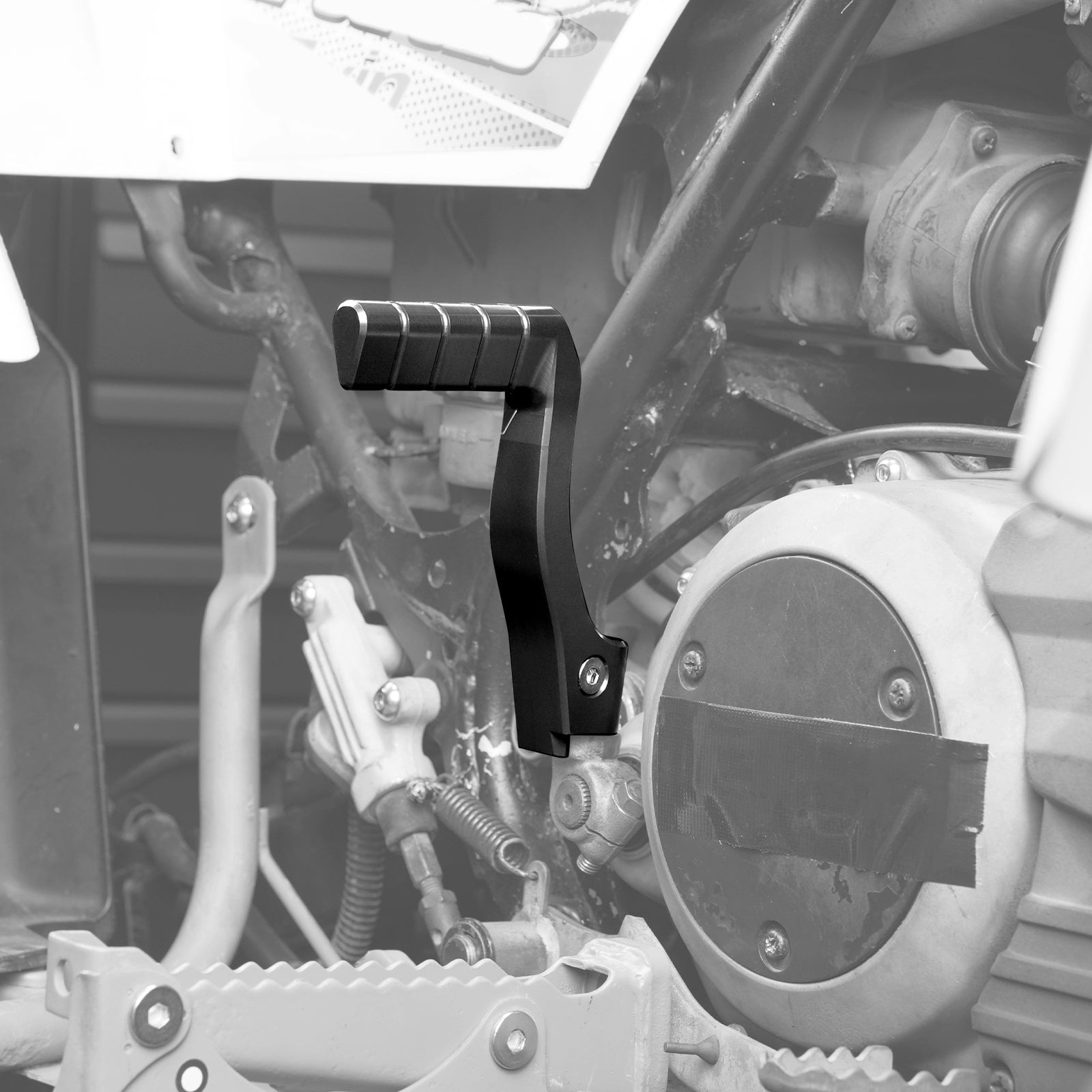 Extended Foot Pegs + Kick Starter Lever For Yamaha Banshee 350