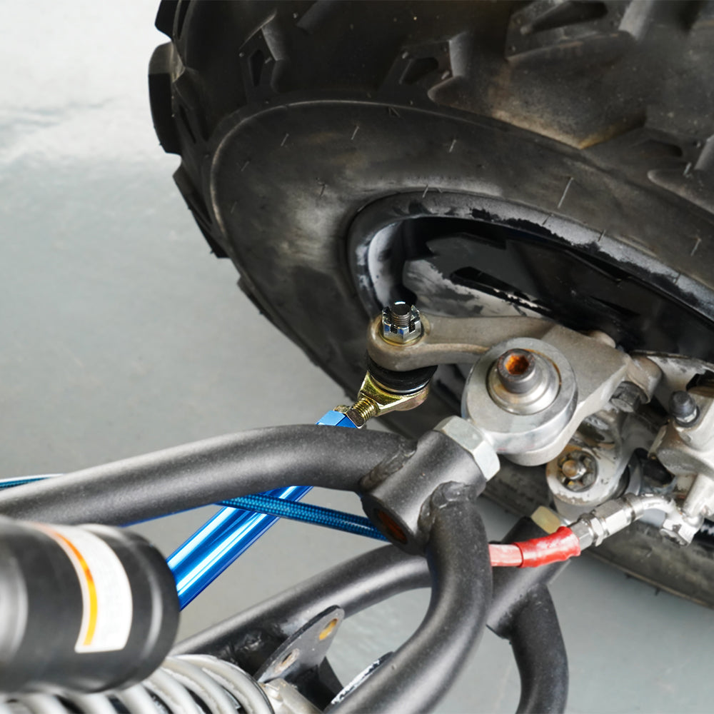 ATV Tie Rods w/Tie Rod Ends Ball Joints Kit For Yamaha Banshee Wolverine 350